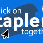 Click on staplers together Trainer