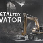Metal Toy Excavator Trainer