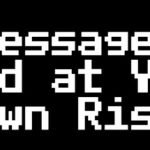 Message: Read at Your Own Risk Trainer