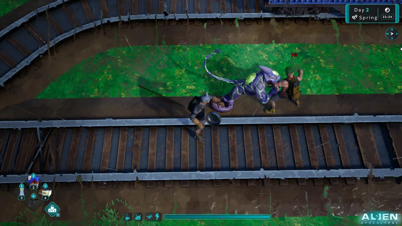 Alien Apocalypse — in-game combat moment