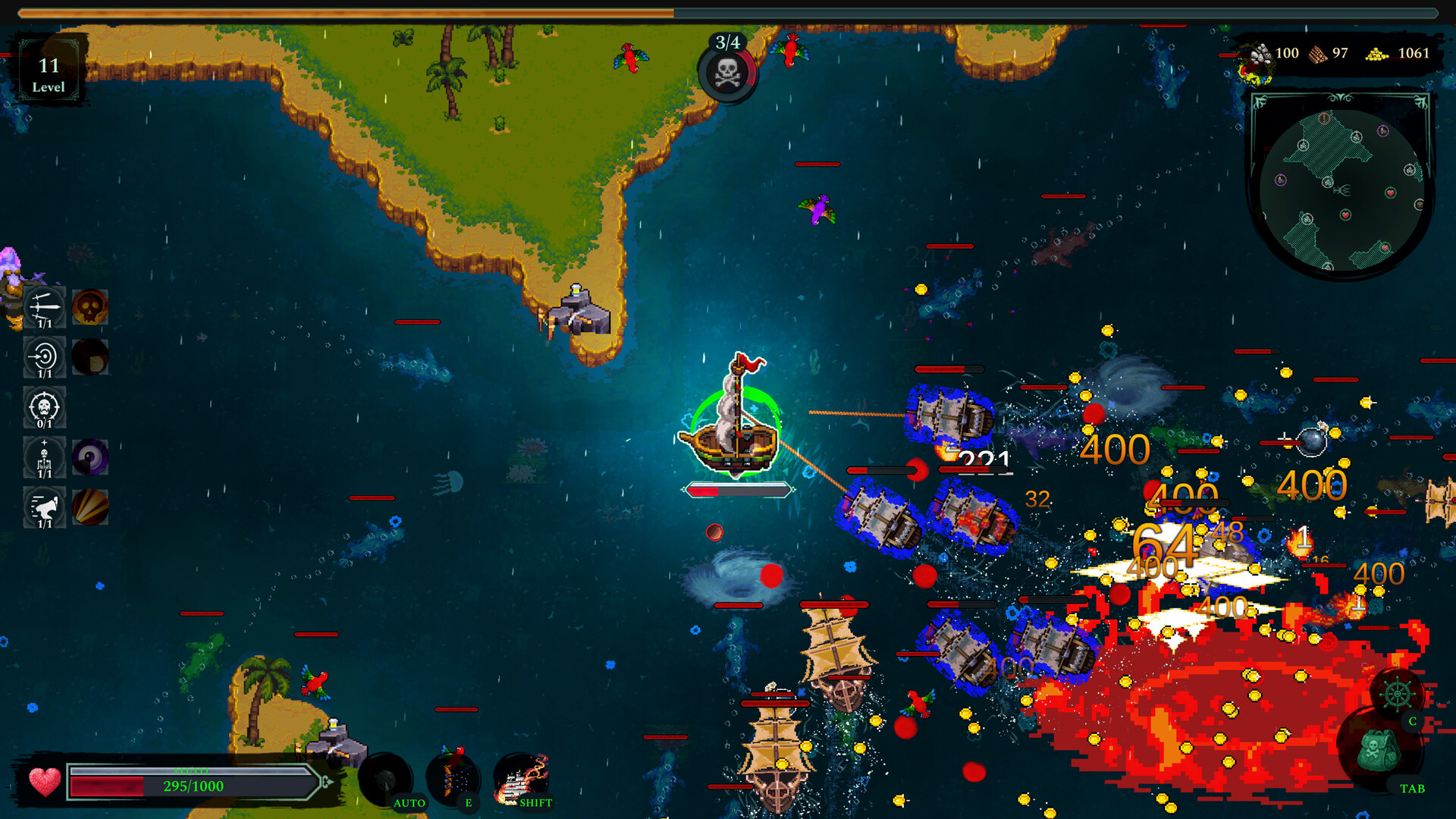 Curse of Pirates — exploration snapshot