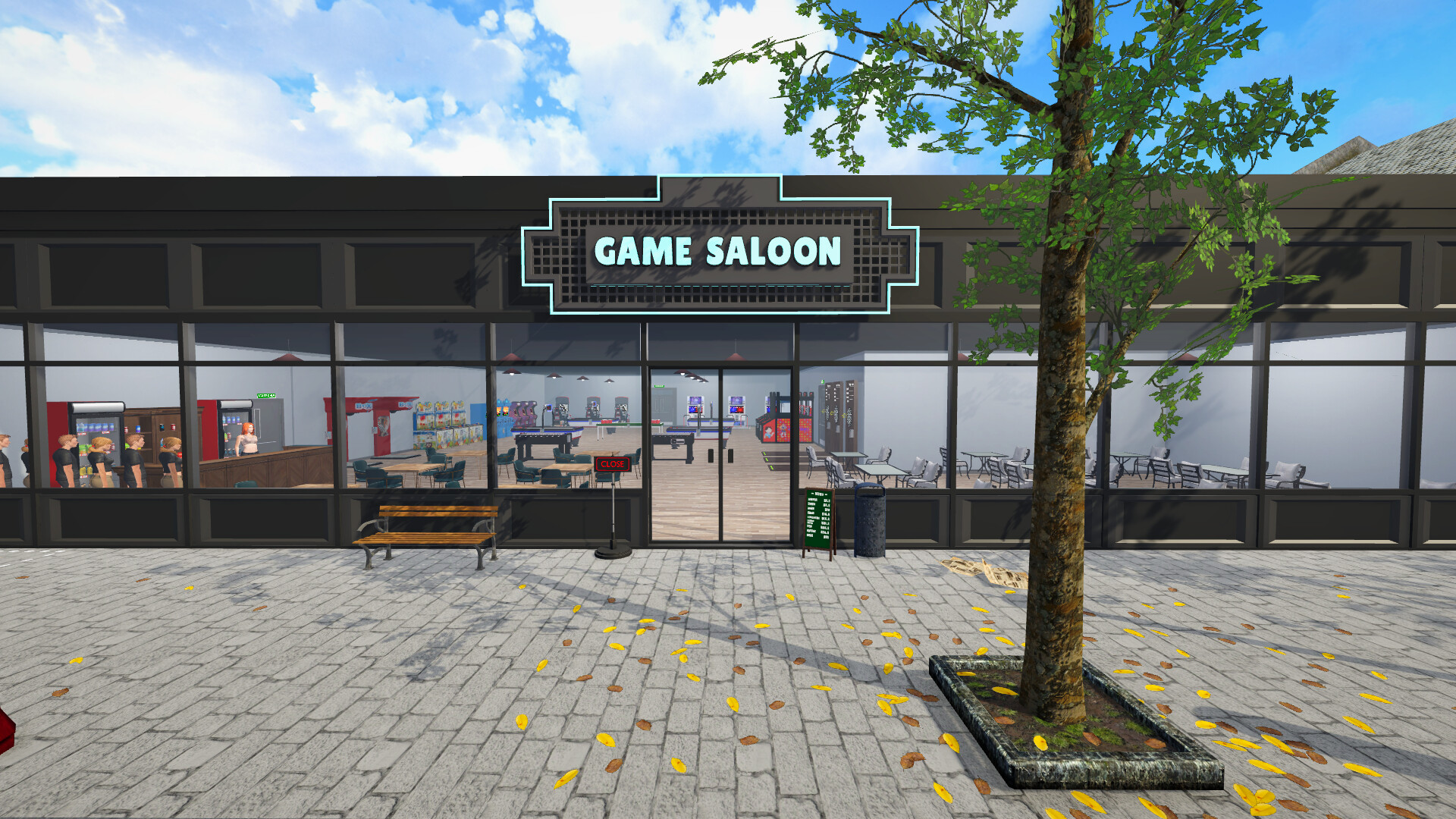 Game Saloon Simulator — exploration snapshot