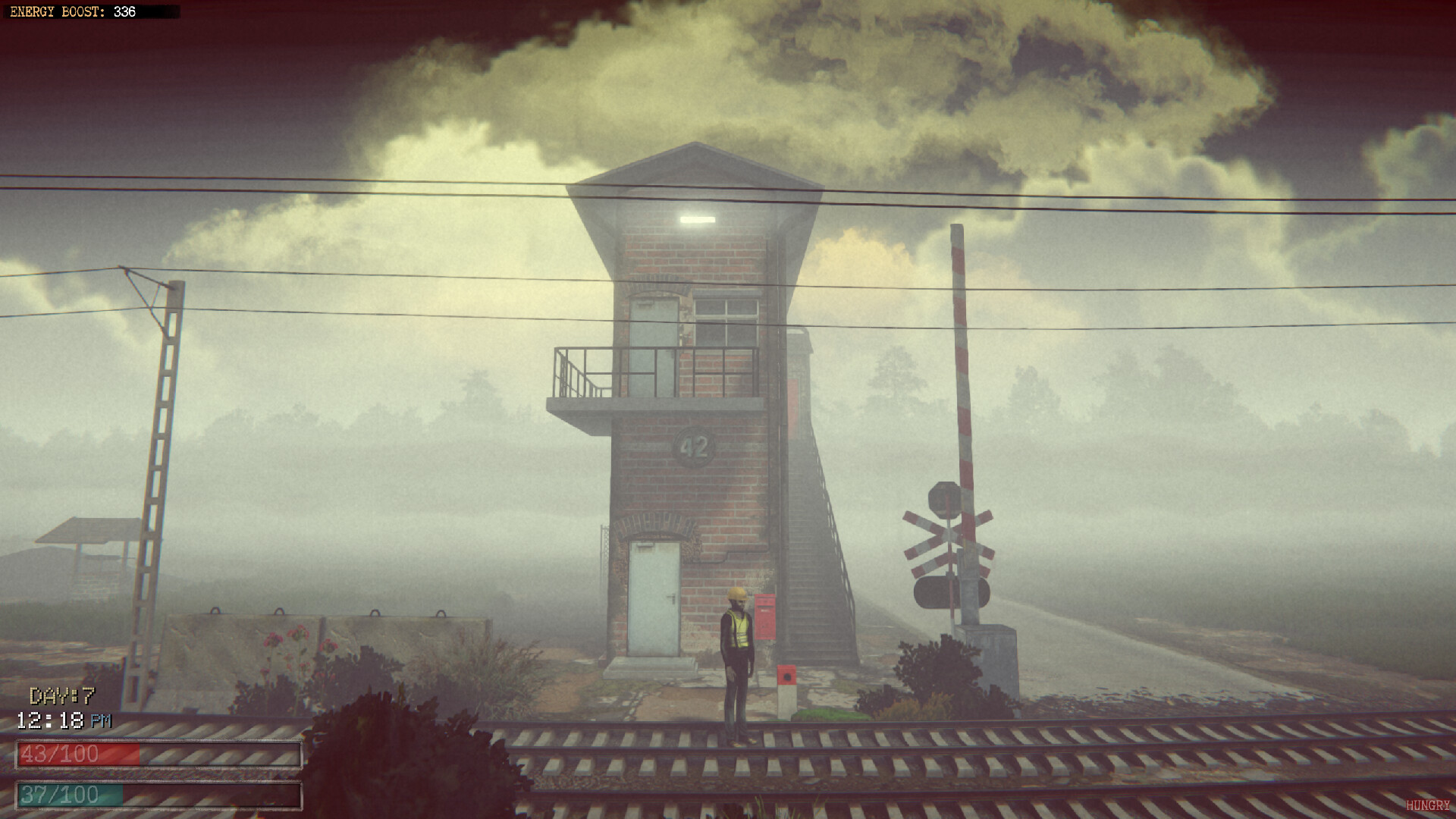 Trainwatch trainer screenshot 1 — gameplay with cheats enabled