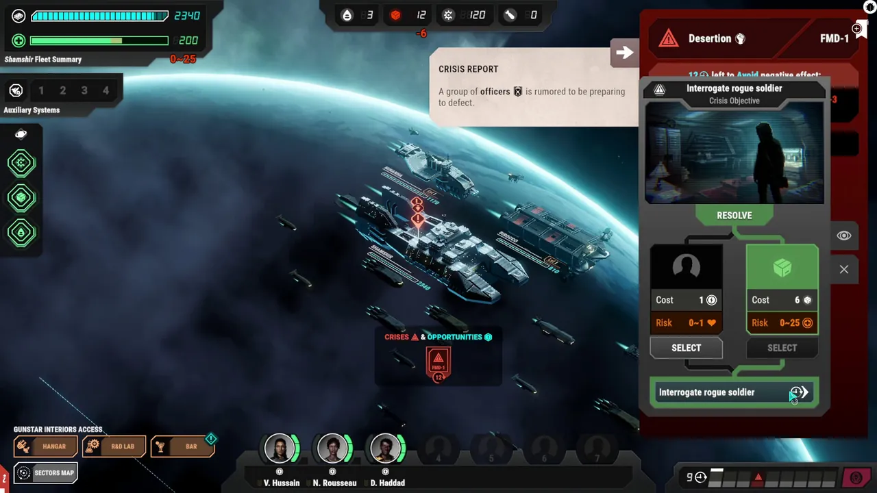 Battlestar Galactica: Scattered Hopes — in-game combat moment