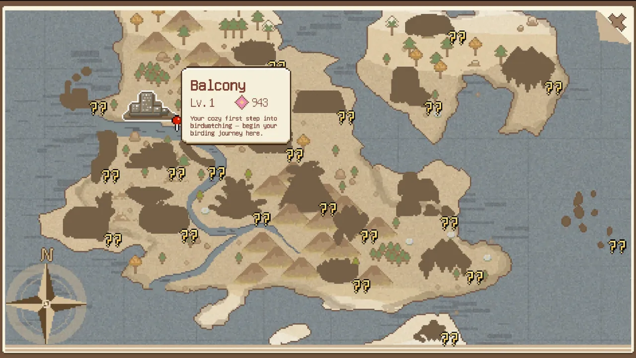 Birdwatching Notebook — in-game combat moment