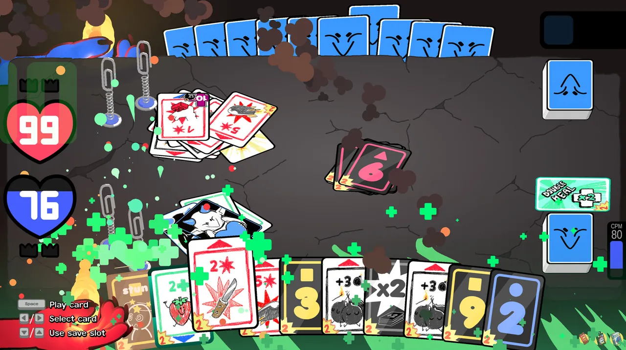 Cardburners — story scene capture