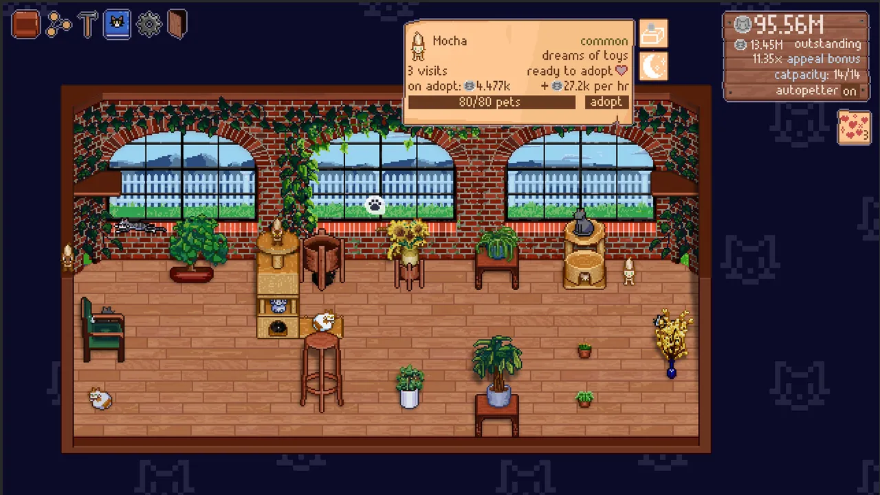 Catio Simulator — environment preview