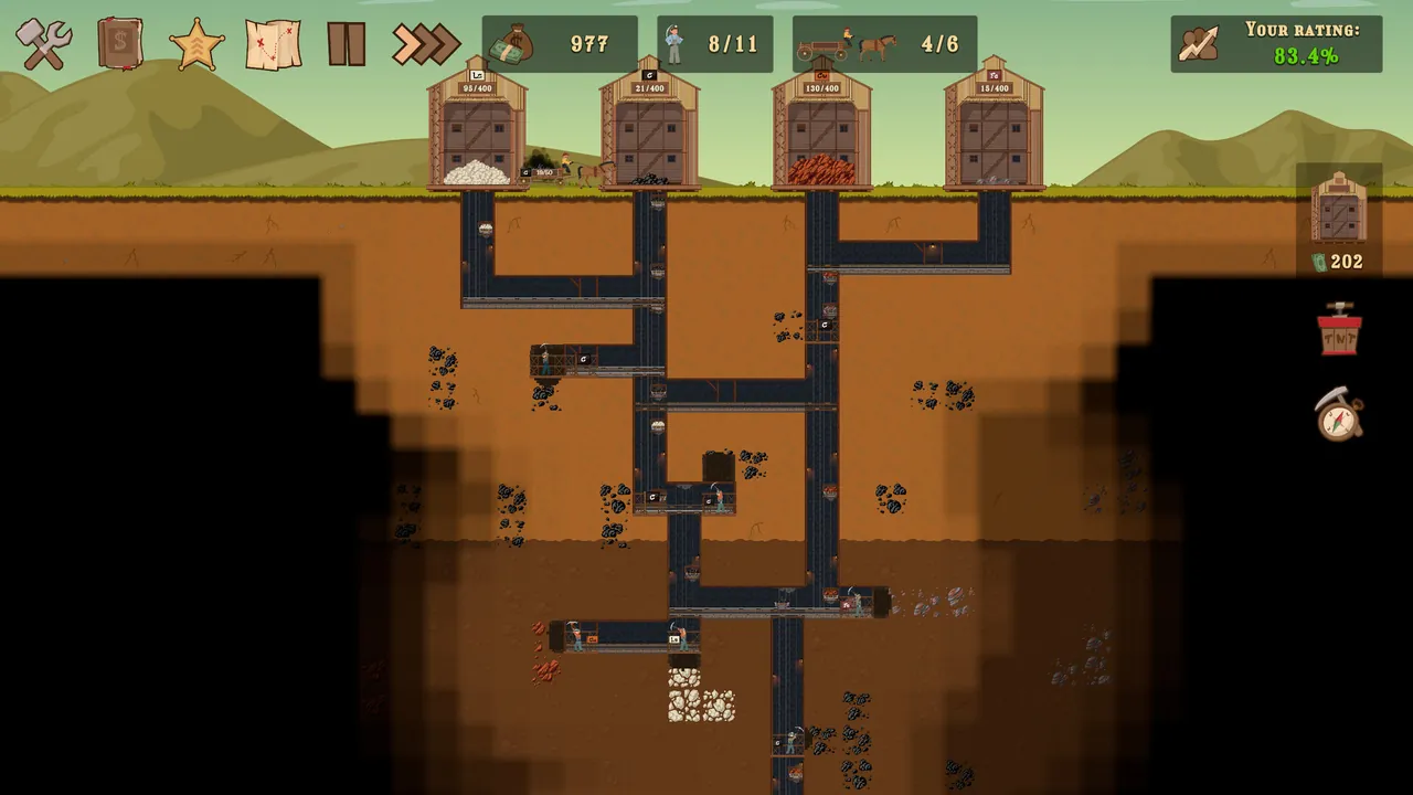 Deep Corp — in-game combat moment