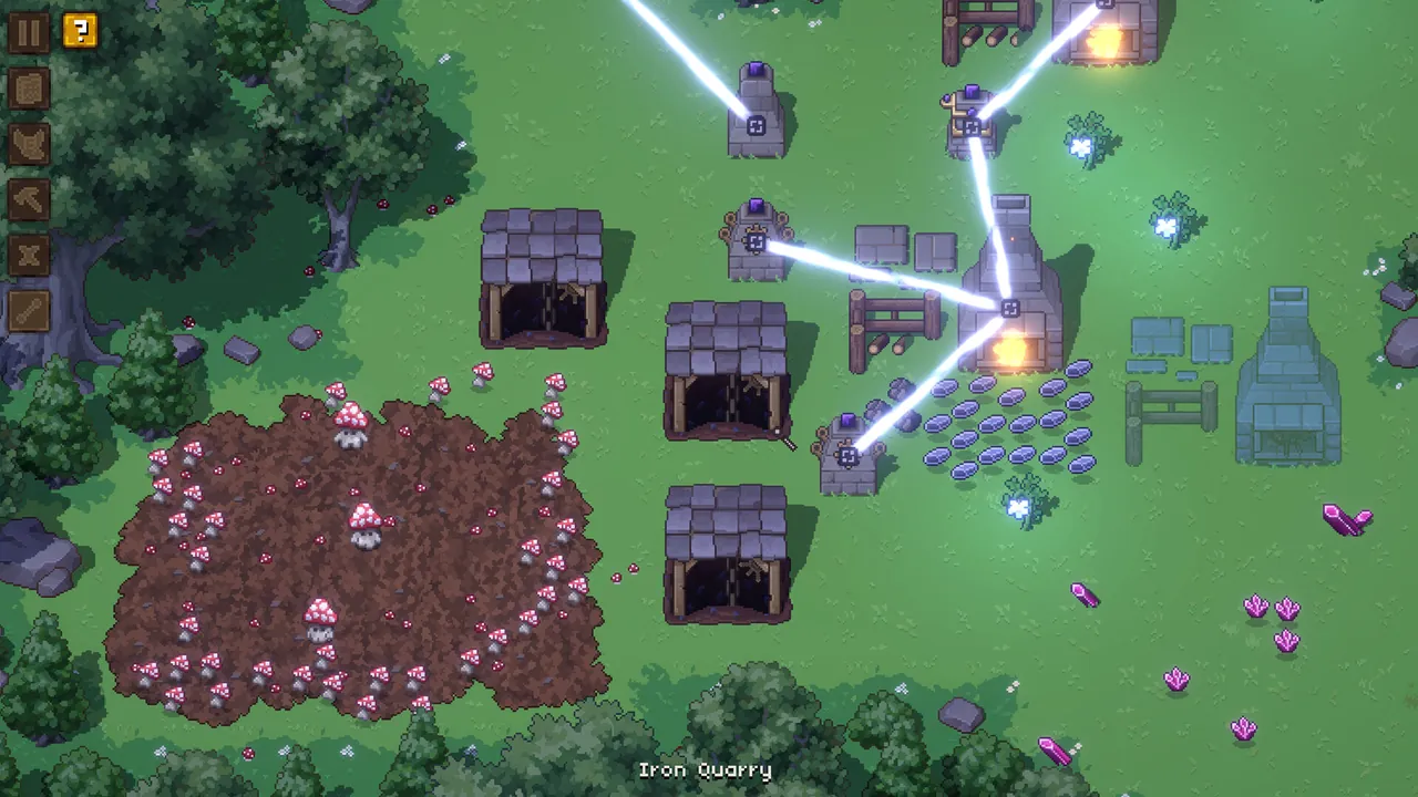 Forage Wizard — gameplay showcase