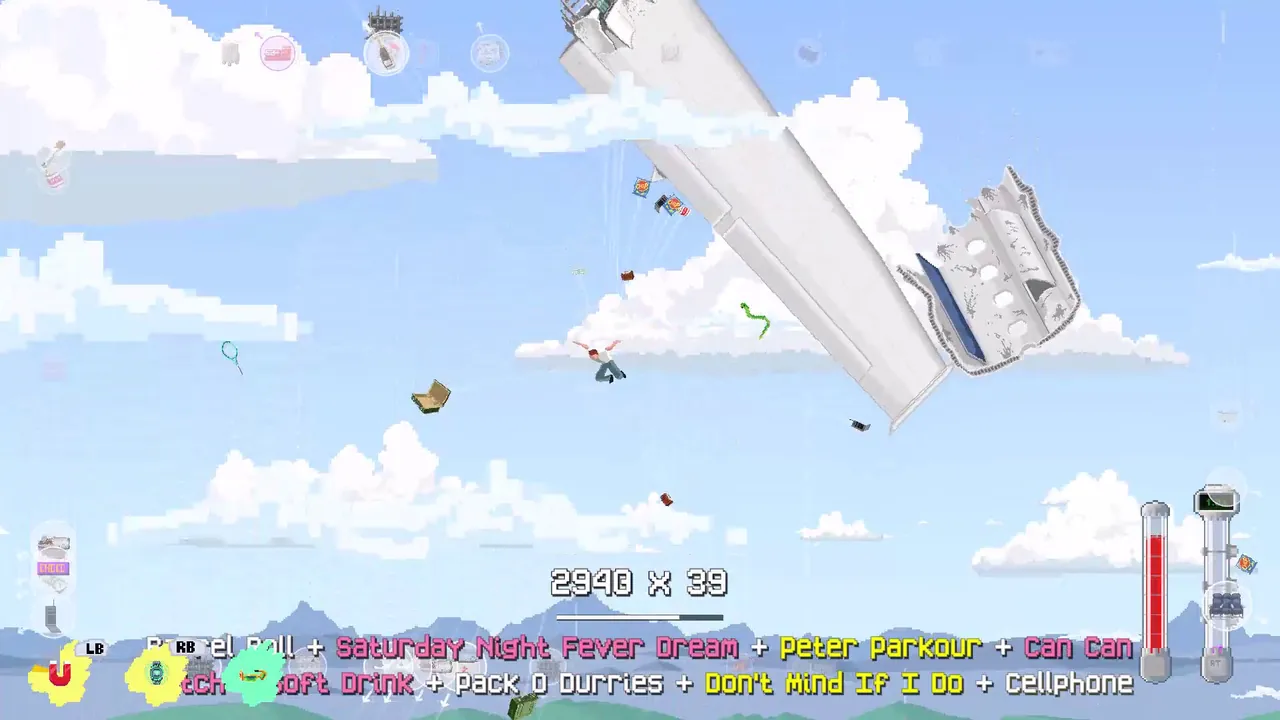 Freefall '95 — story scene capture