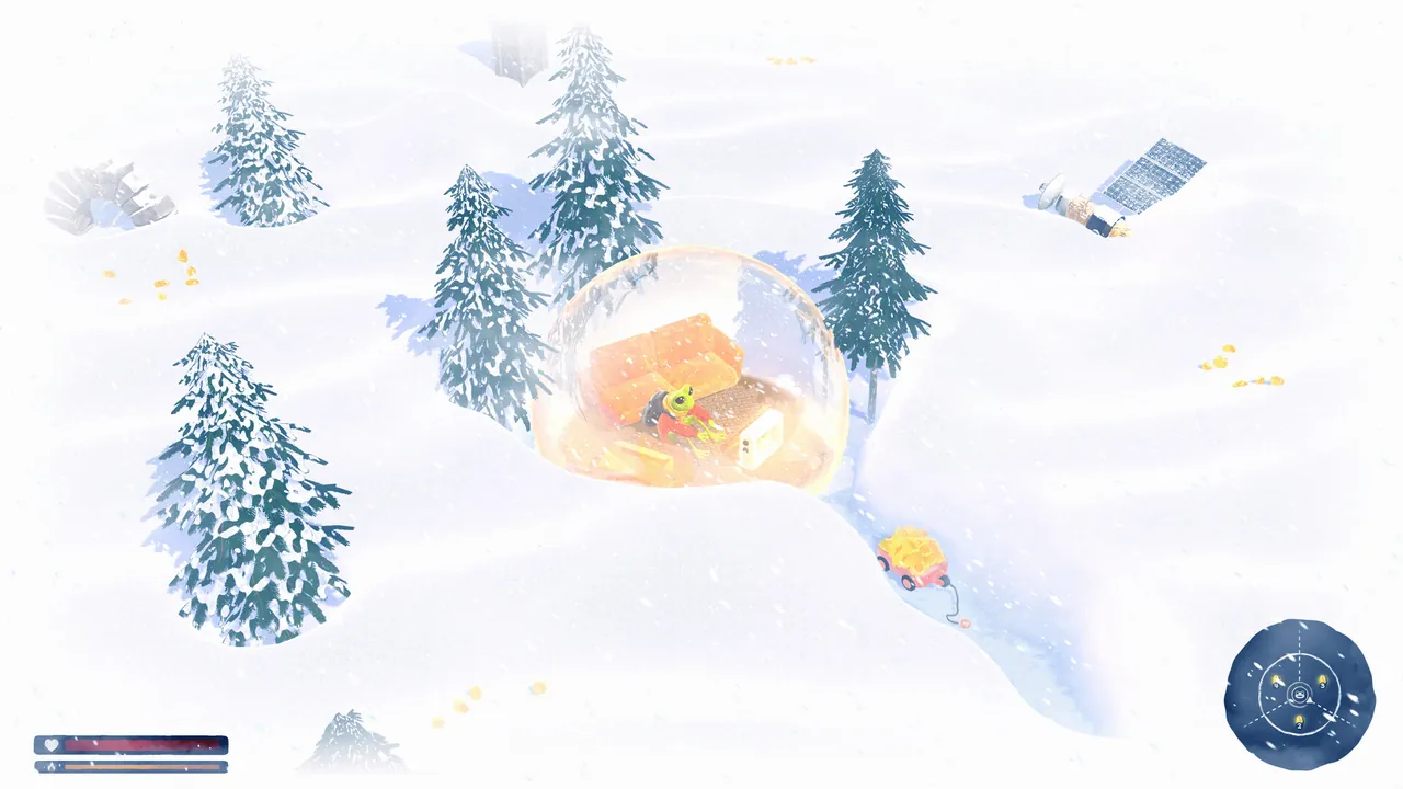 FROGGY HATES SNOW — gameplay showcase