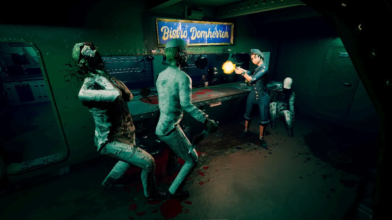 Heavy Metal Death Can — in-game combat moment