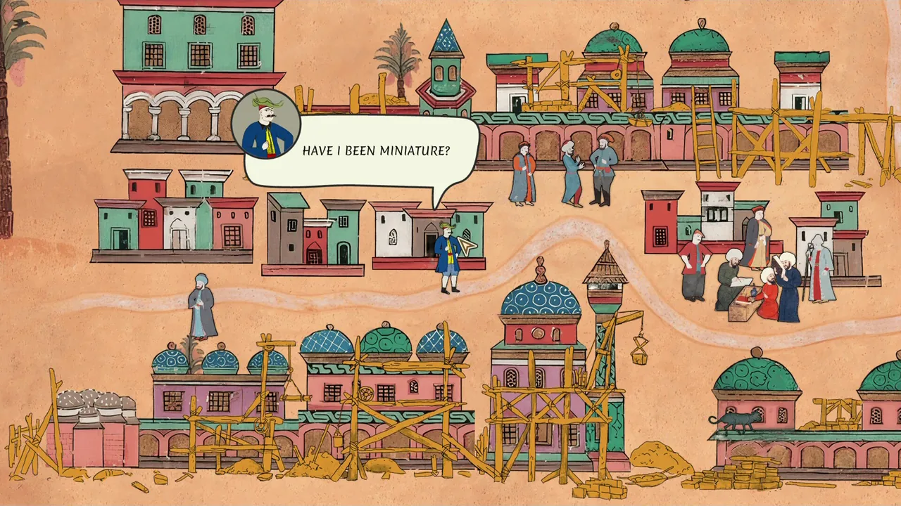 Lost in Art: a Miniature Realm — gameplay showcase
