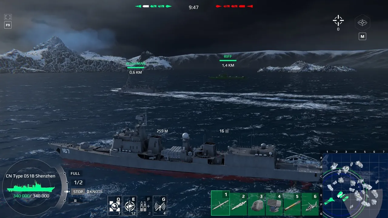 Modern Warships — exploration snapshot