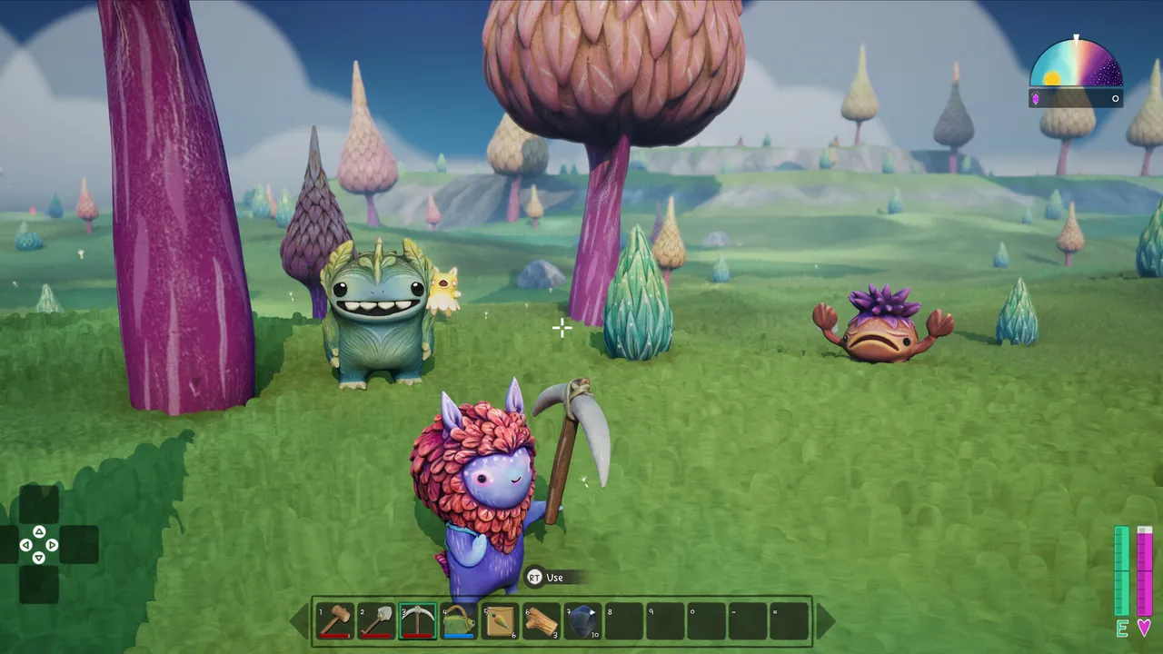 OddFauna : Secret of the Terrabeast — in-game combat moment