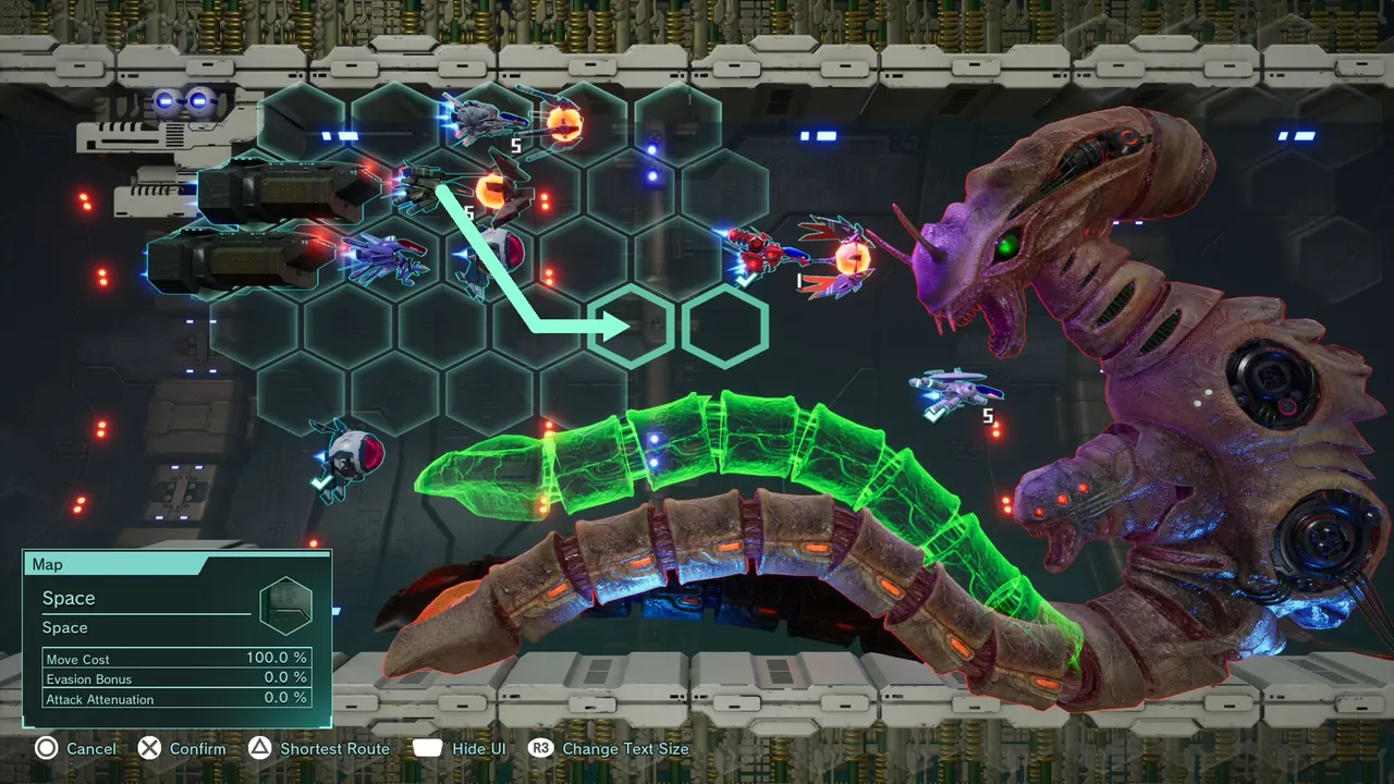 R-Type Tactics I • II Cosmos — exploration snapshot