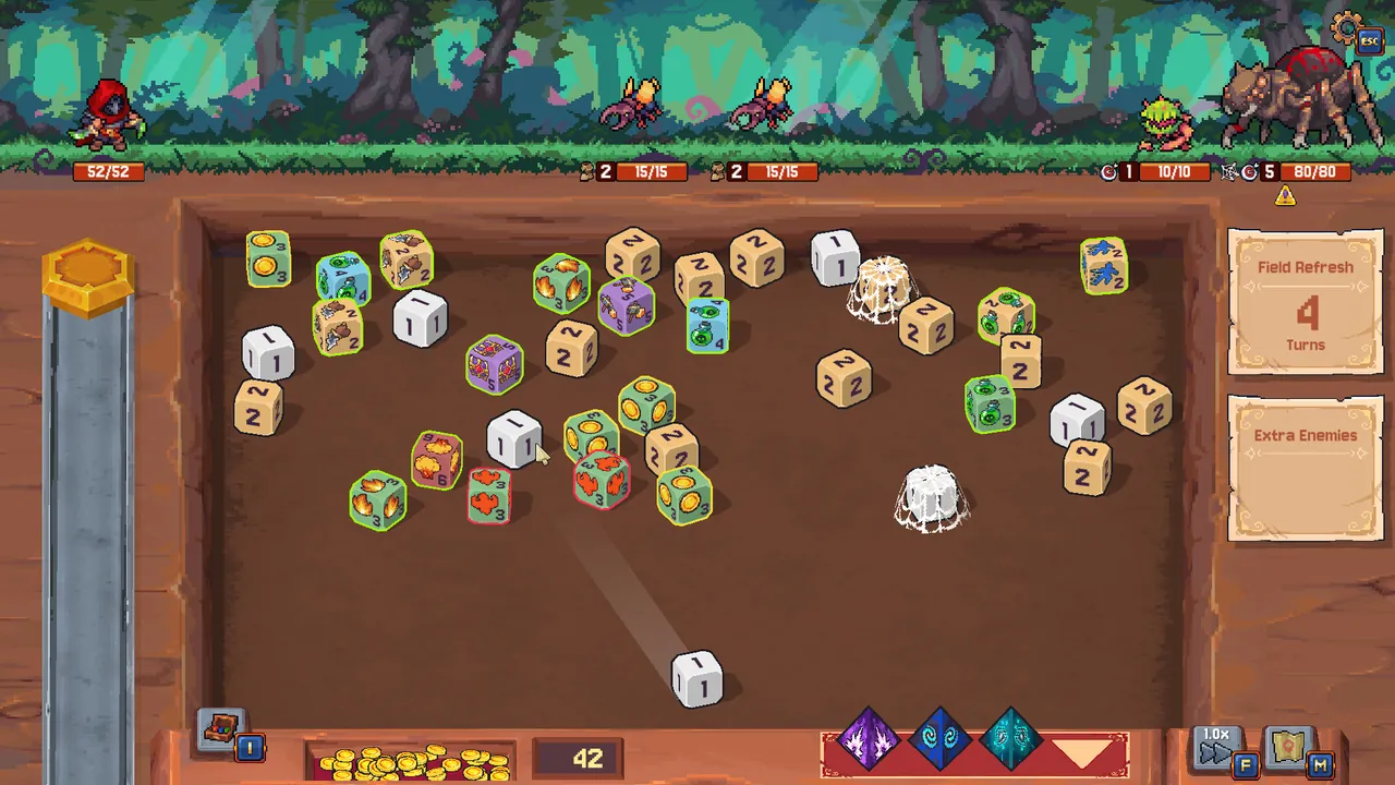 Rune Dice — story scene capture