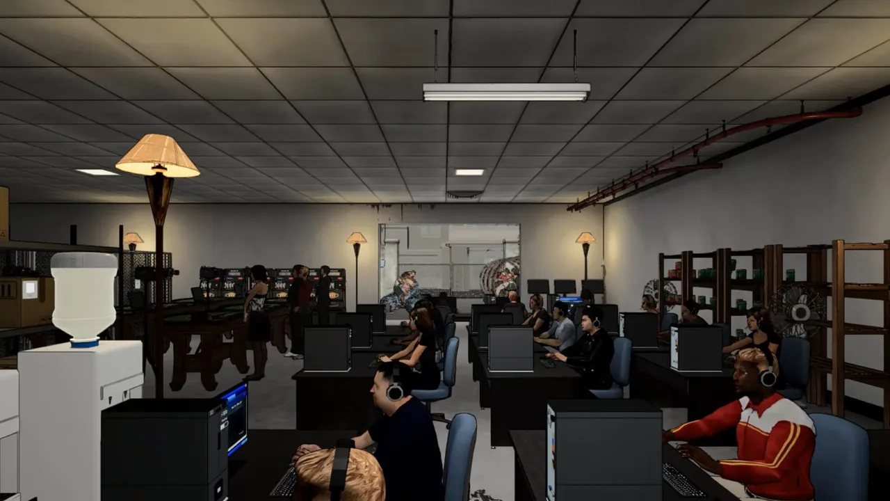 Scam Center Simulator: UnderKingdom — in-game combat moment