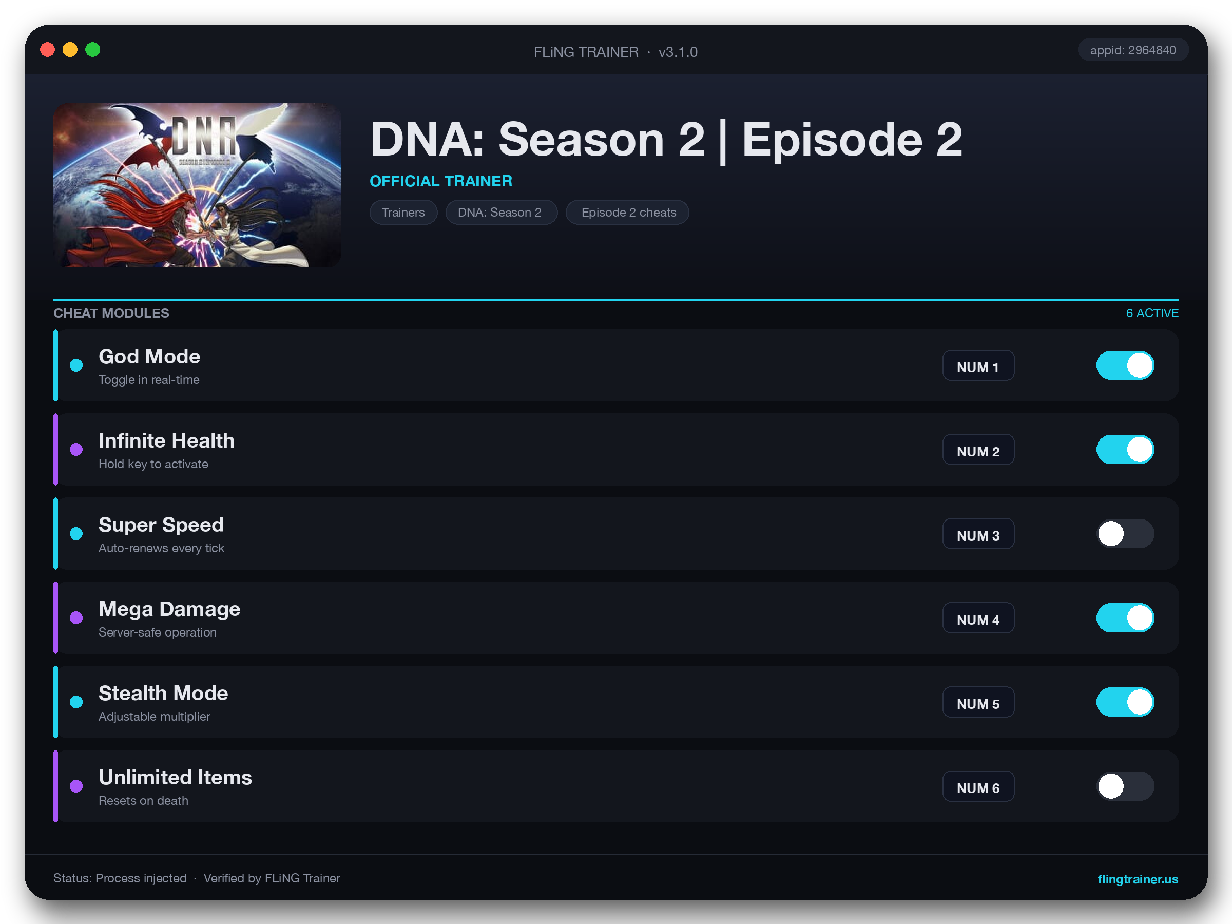 DNA: Season 2 | Episode 2 Trainer interface