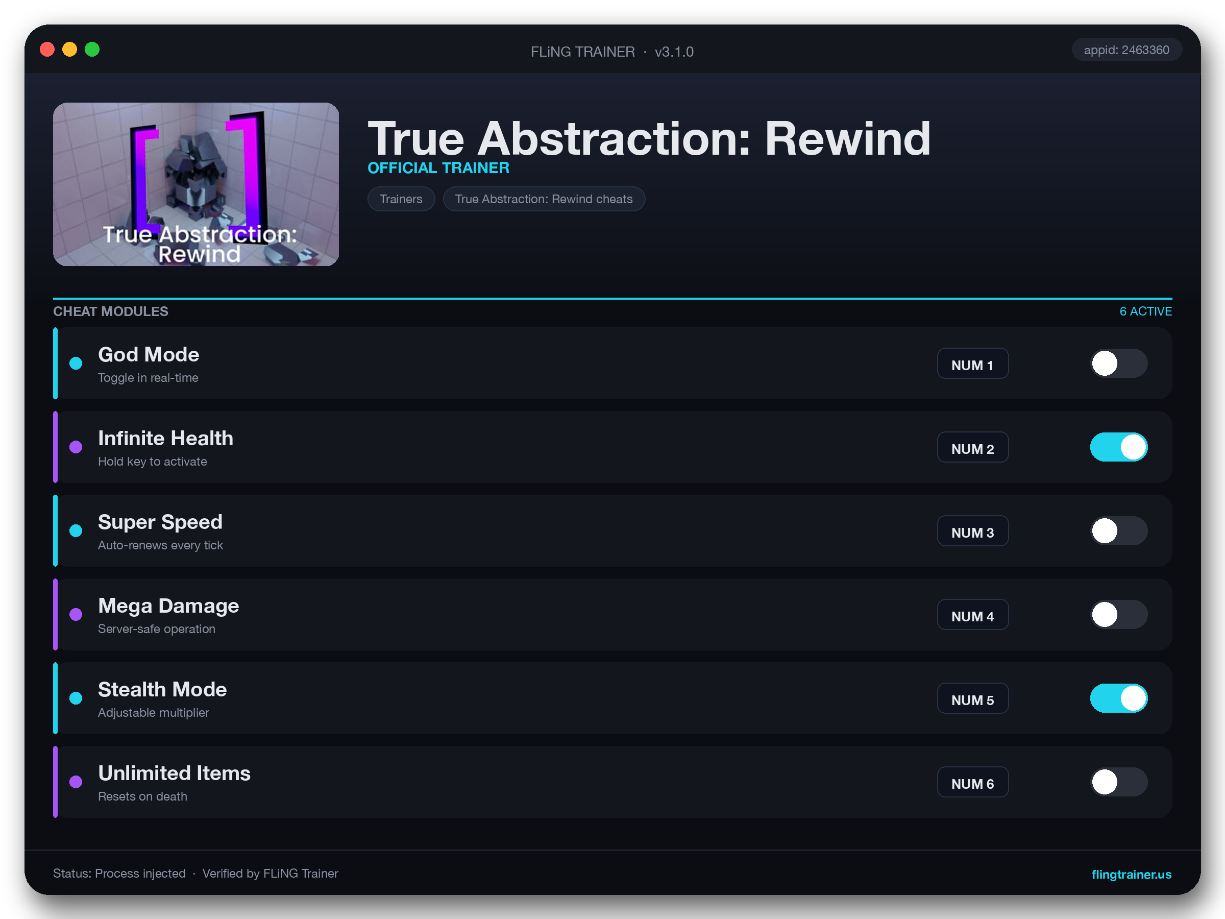 True Abstraction: Rewind Trainer interface