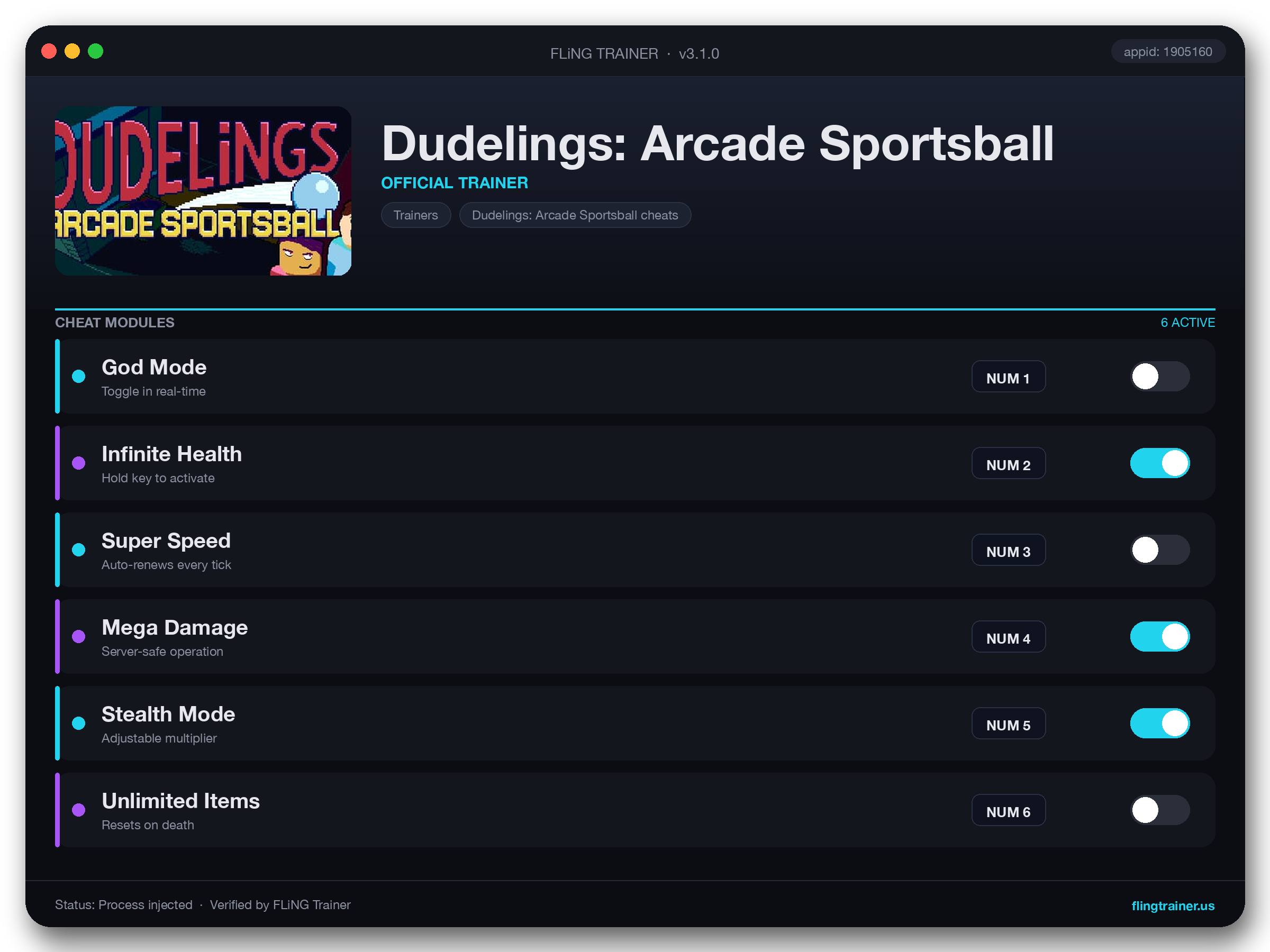 Dudelings: Arcade Sportsball Trainer interface