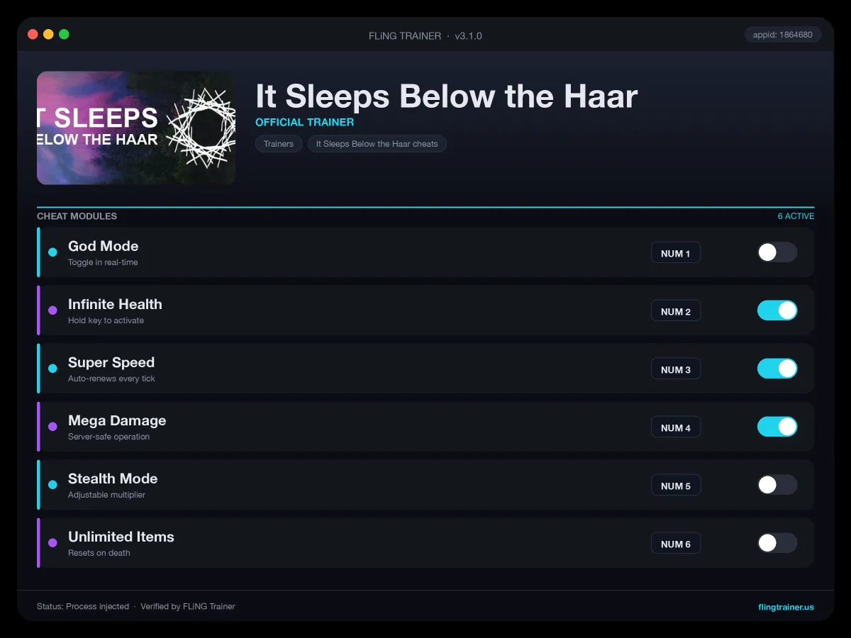 It Sleeps Below the Haar Trainer interface