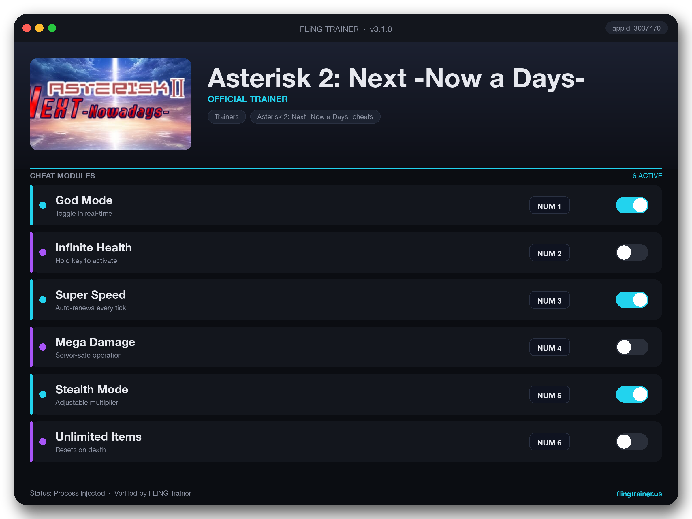 Asterisk 2: Next -Now a Days- Trainer interface