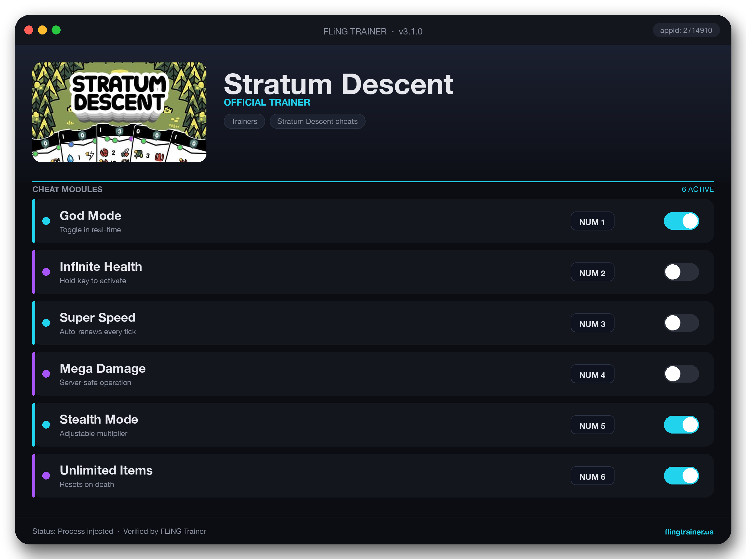 Stratum Descent Trainer interface