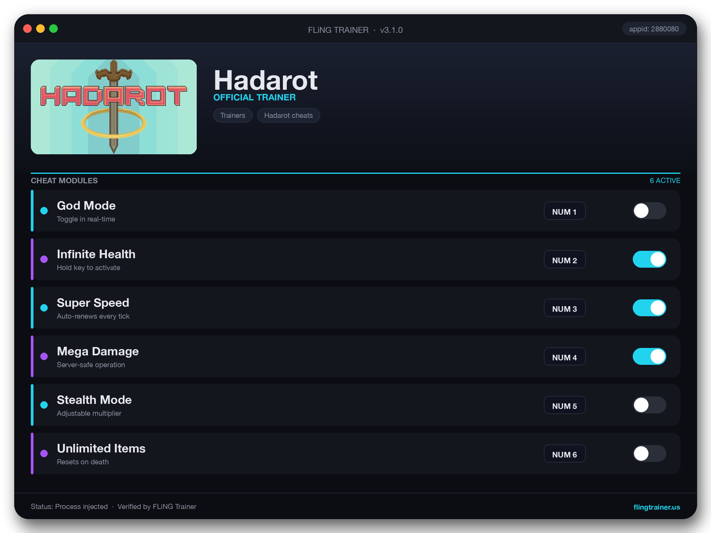 Hadarot Trainer interface