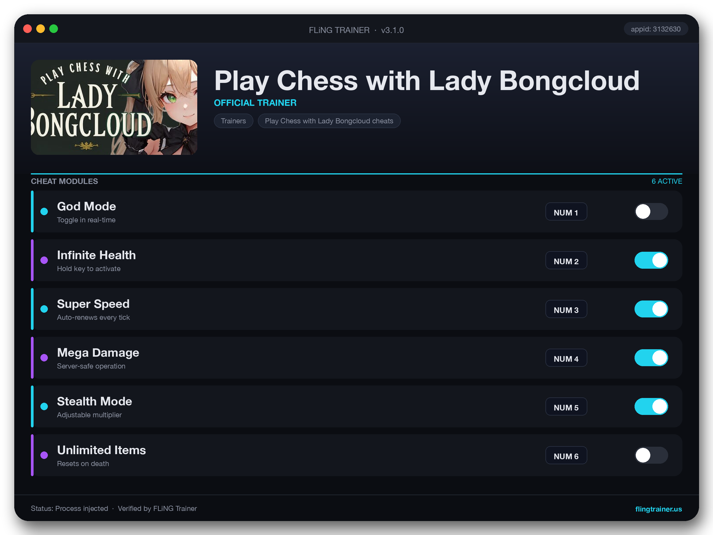 Play Chess with Lady Bongcloud Trainer interface