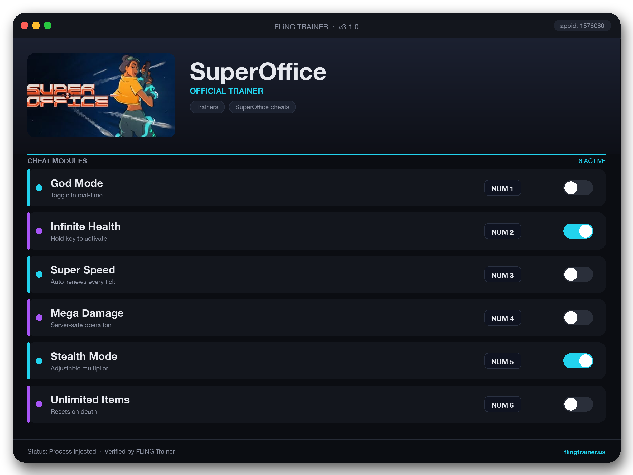 SuperOffice Trainer interface