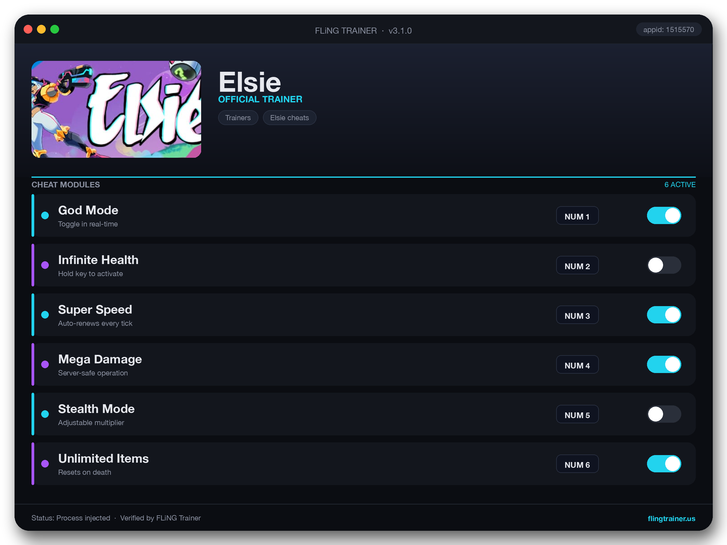 Elsie Trainer interface