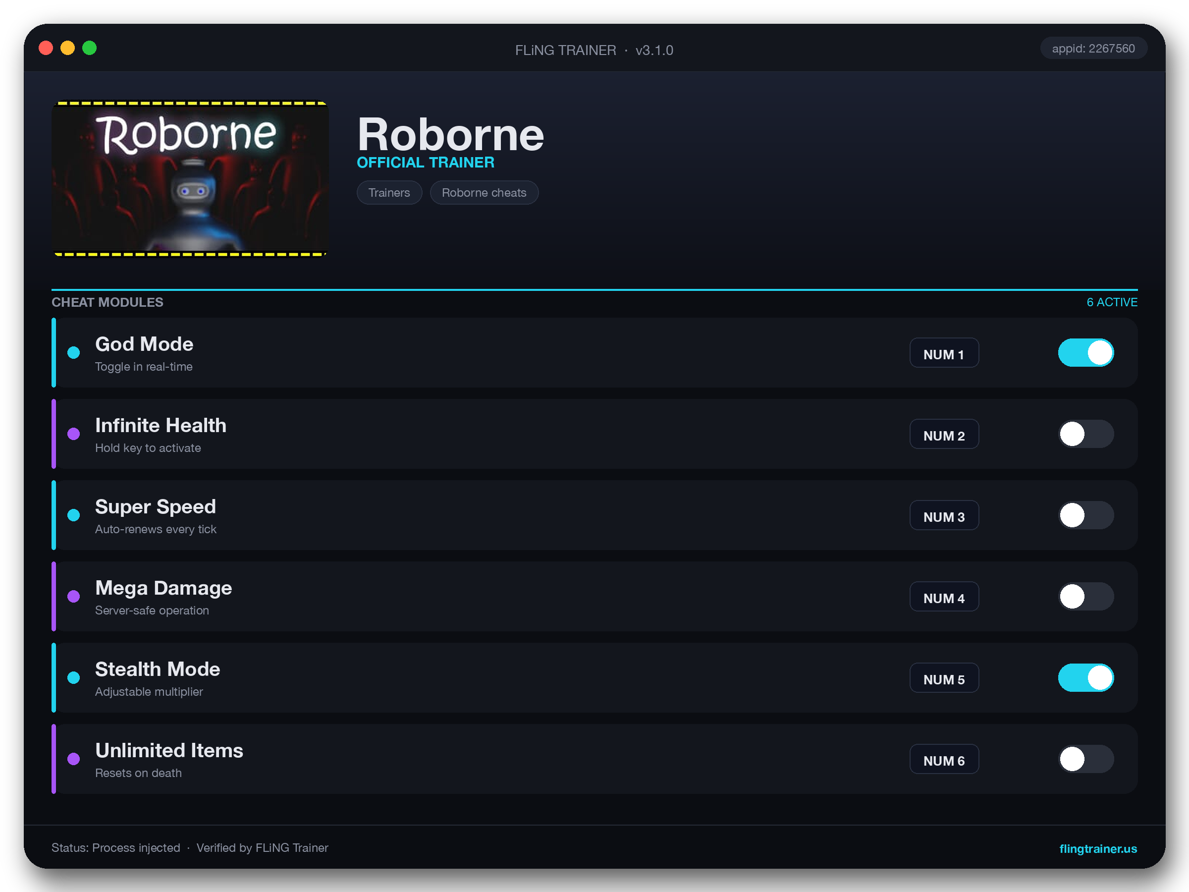 Roborne Trainer interface