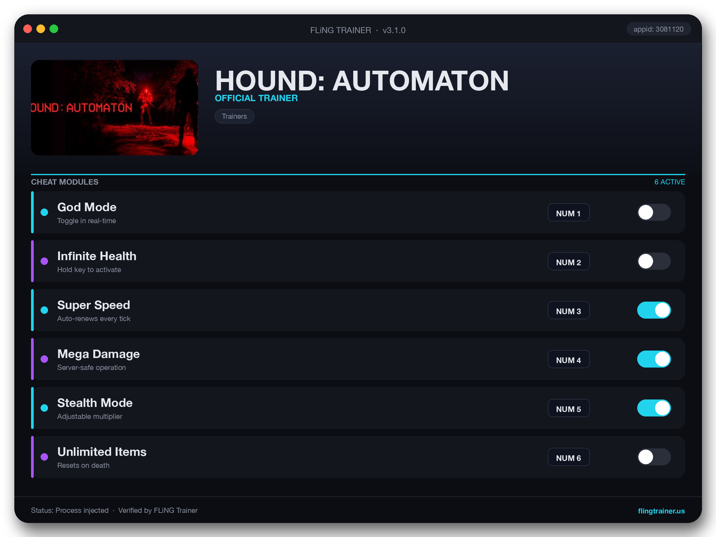 HOUND: AUTOMATON Trainer interface