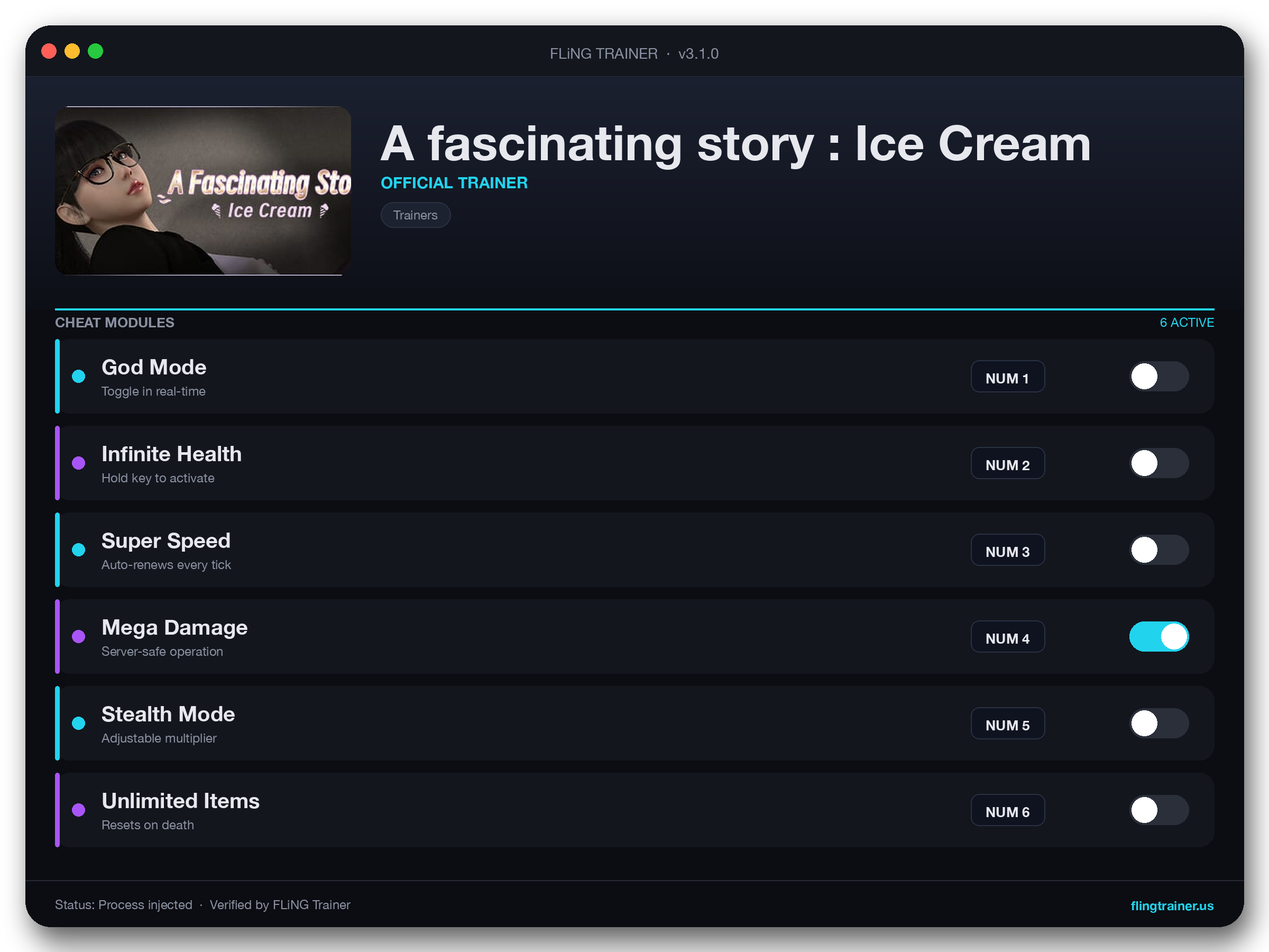 A fascinating story : Ice Cream Trainer interface