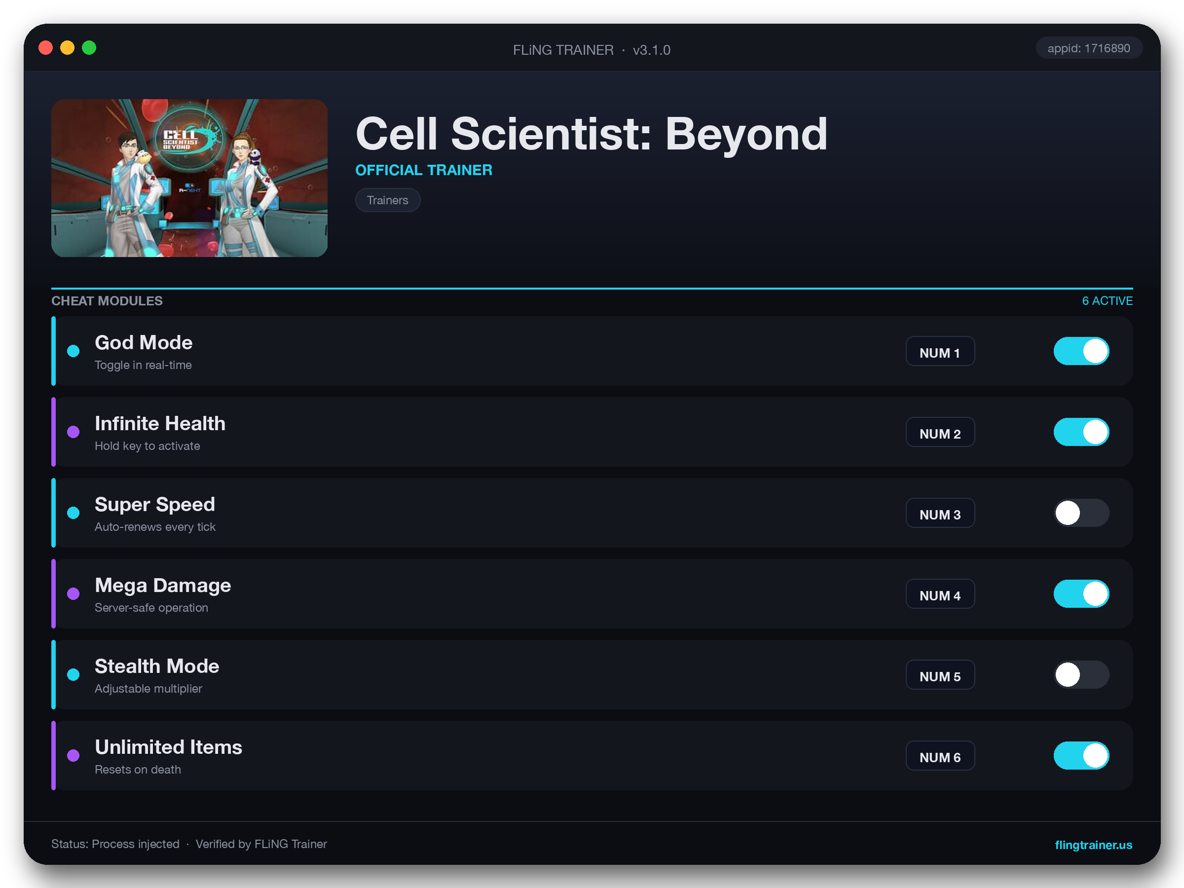 Cell Scientist: Beyond Trainer interface