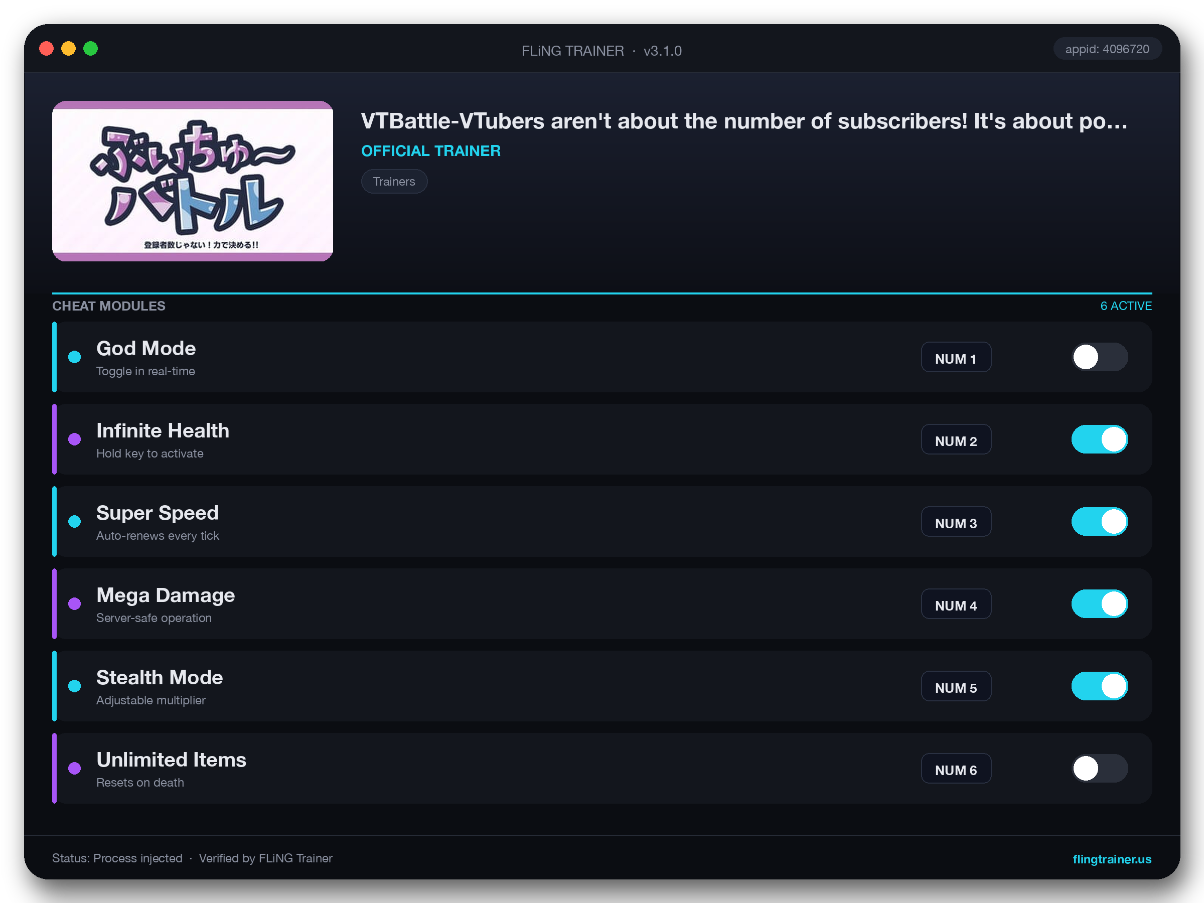 VTBattle-VTubers aren't about the number of subscribers! It's about power! Trainer interface