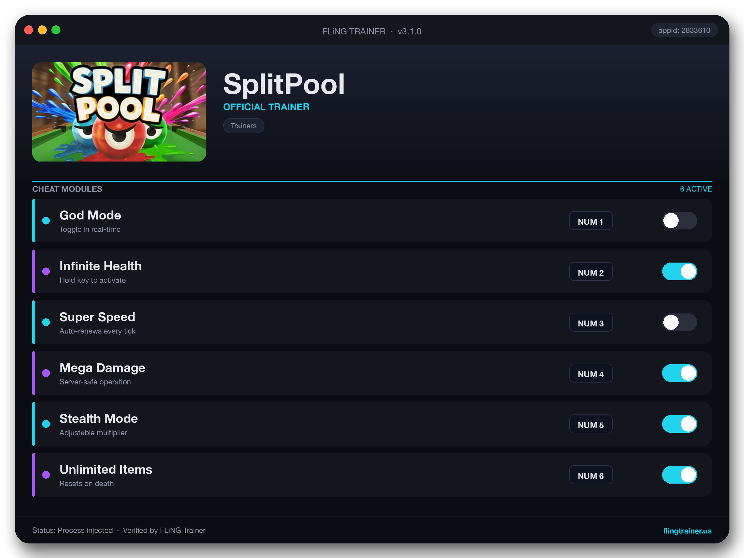 SplitPool Trainer interface
