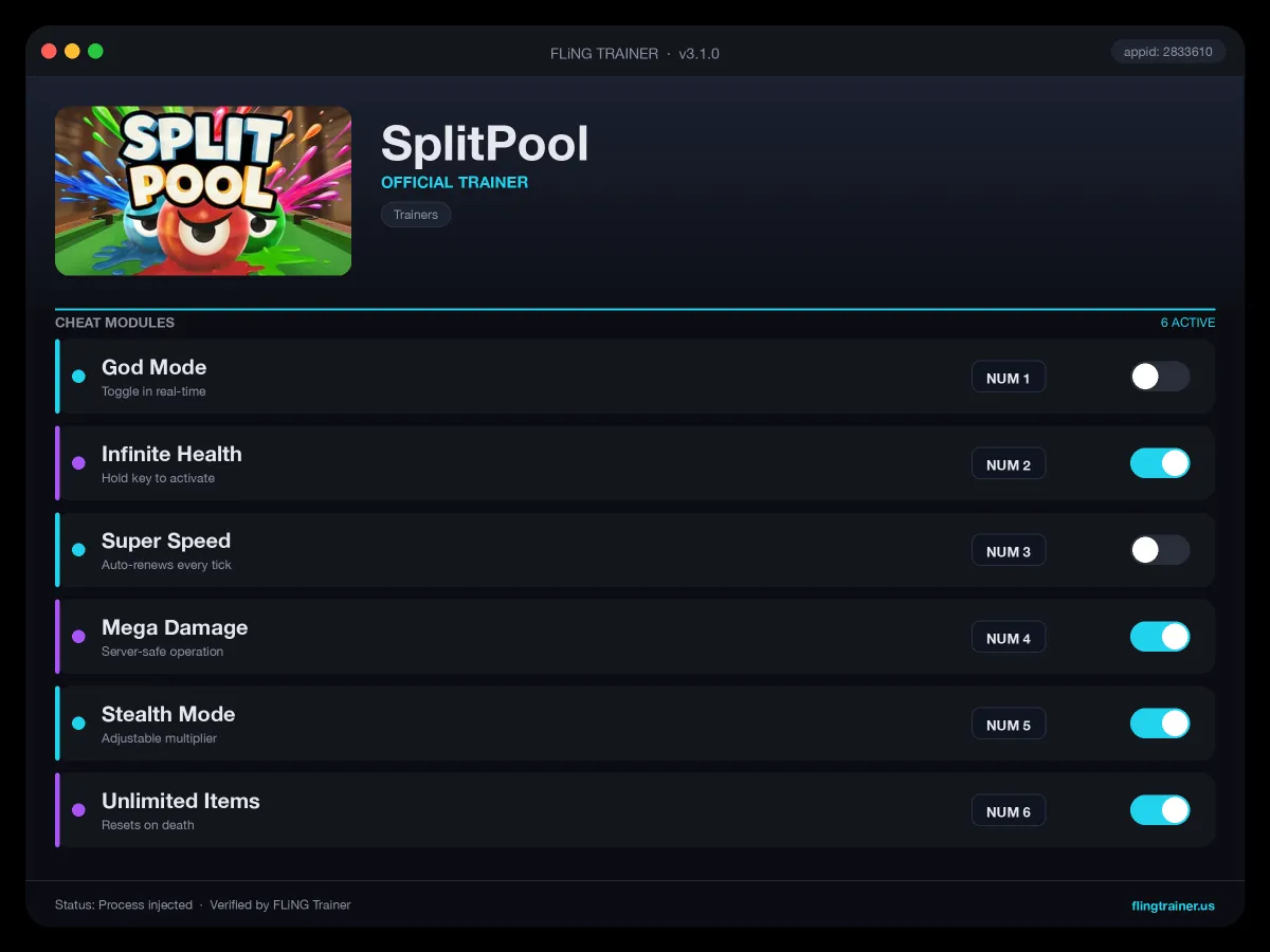 SplitPool Trainer interface