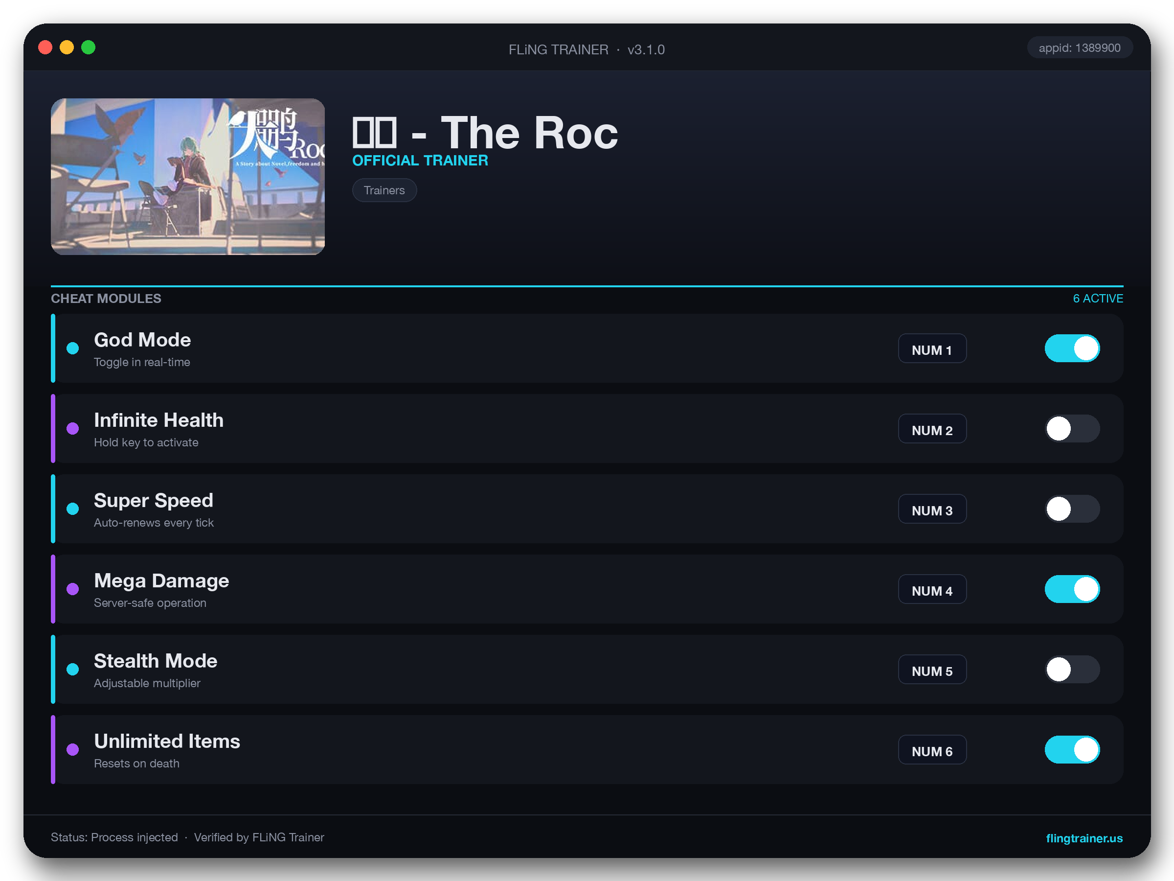大鹏 - The Roc Trainer interface