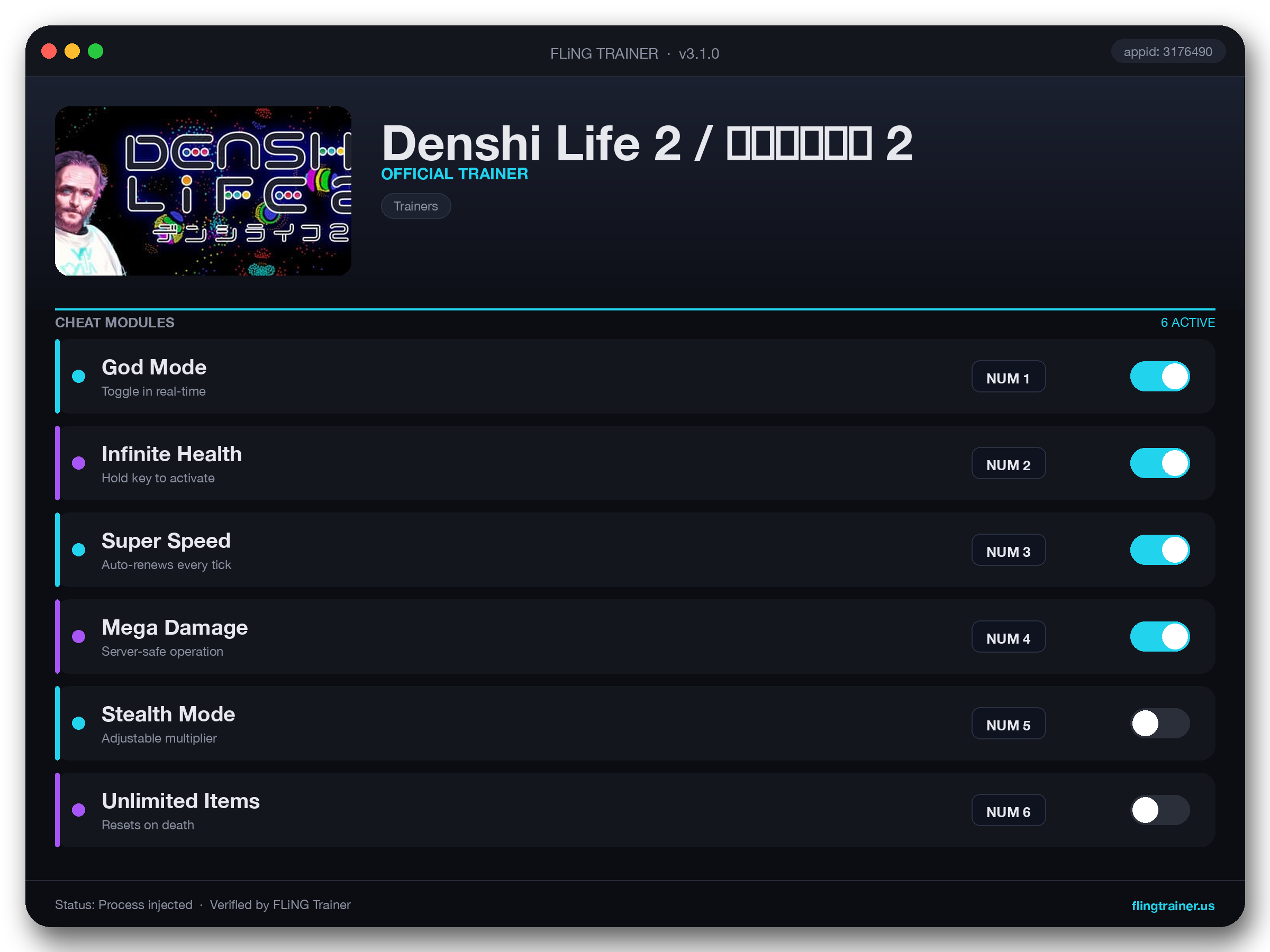 Denshi Life 2 / デンシライフ 2 Trainer interface