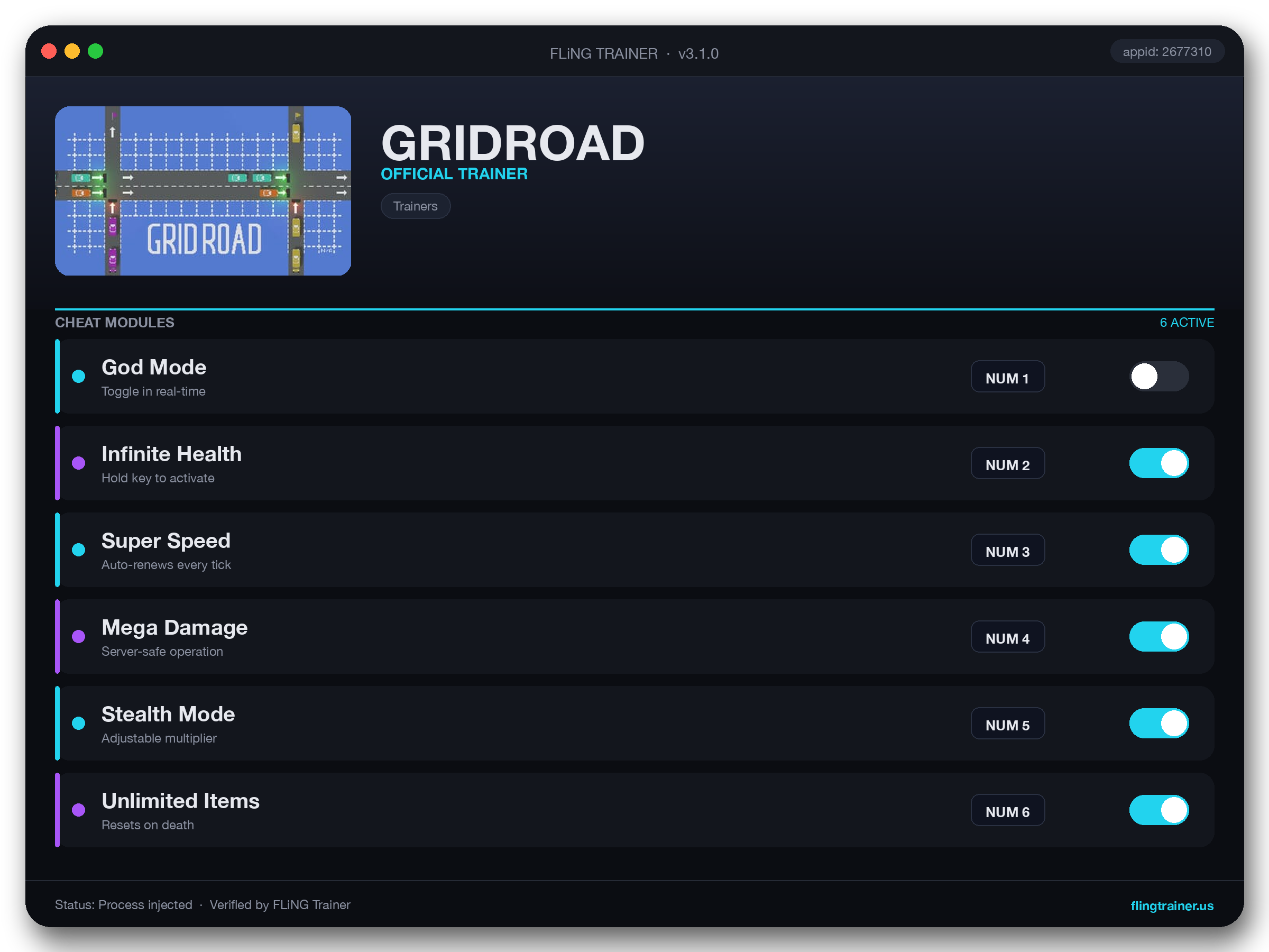 GRIDROAD Trainer interface