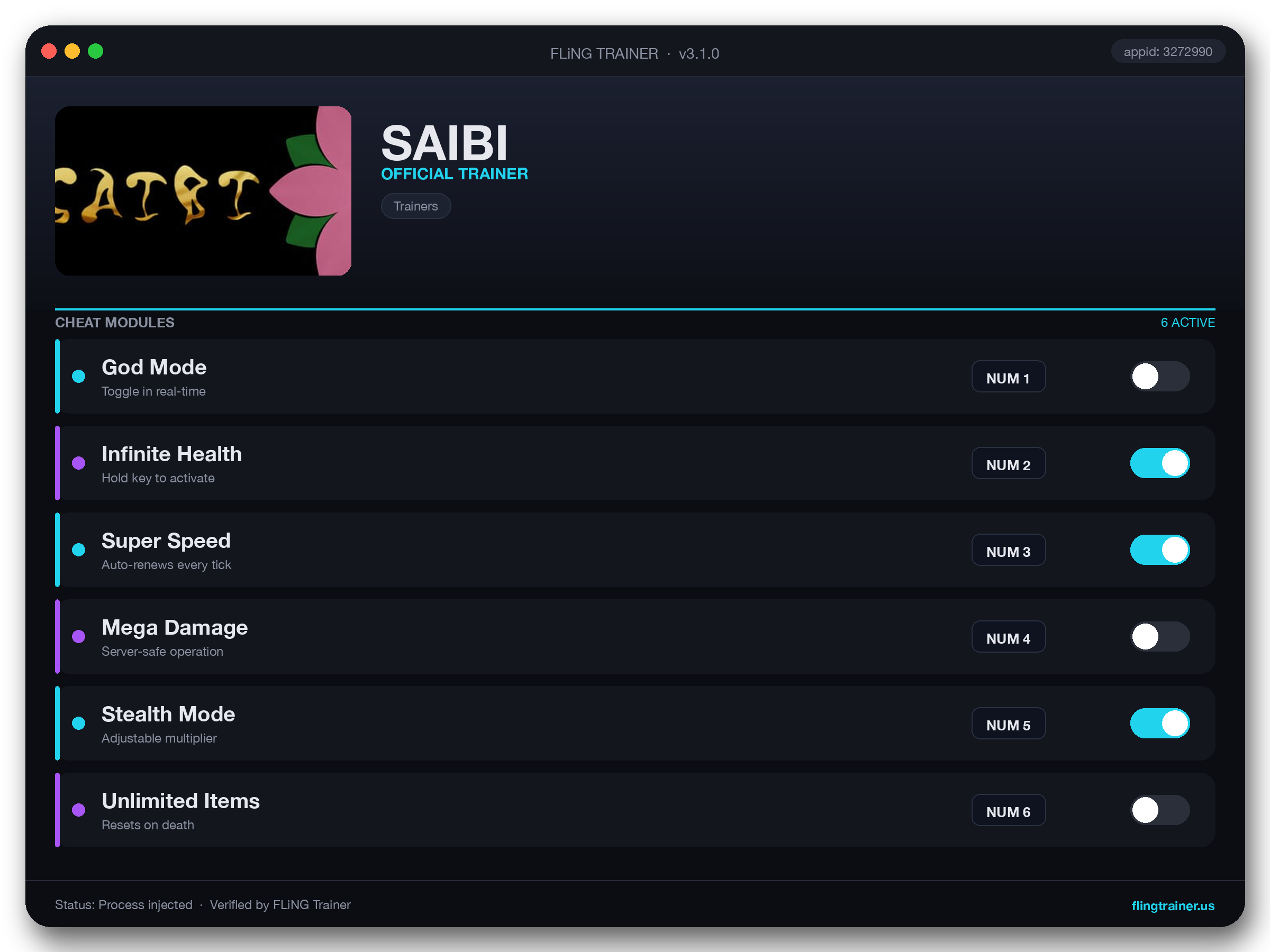 SAIBI Trainer interface
