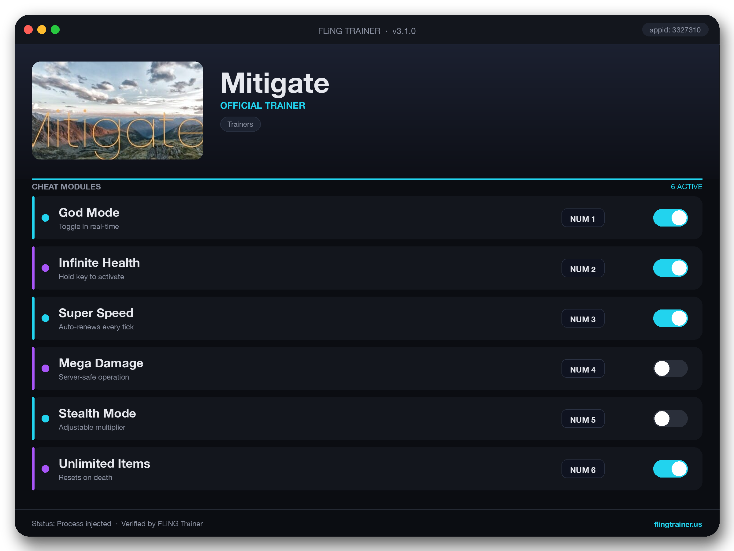 Mitigate Trainer interface