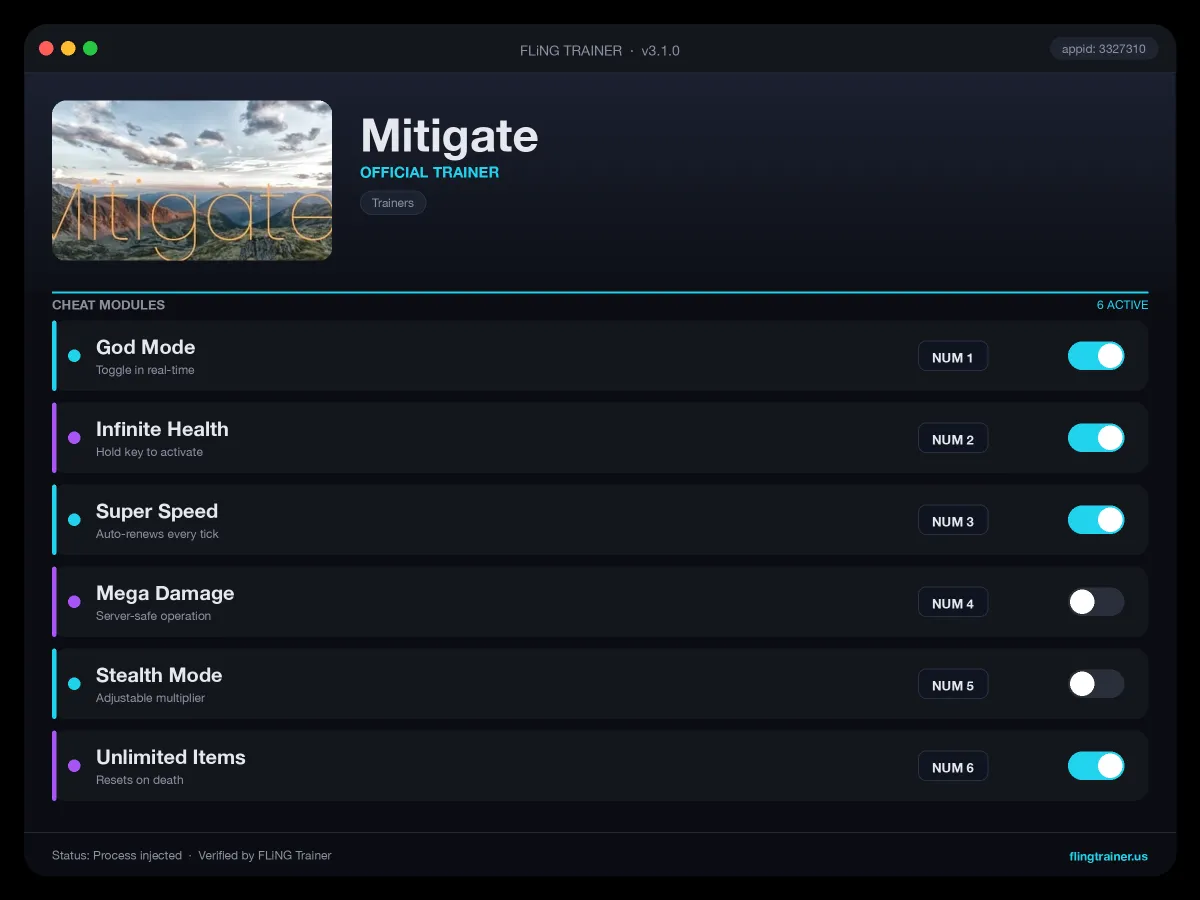 Mitigate Trainer interface