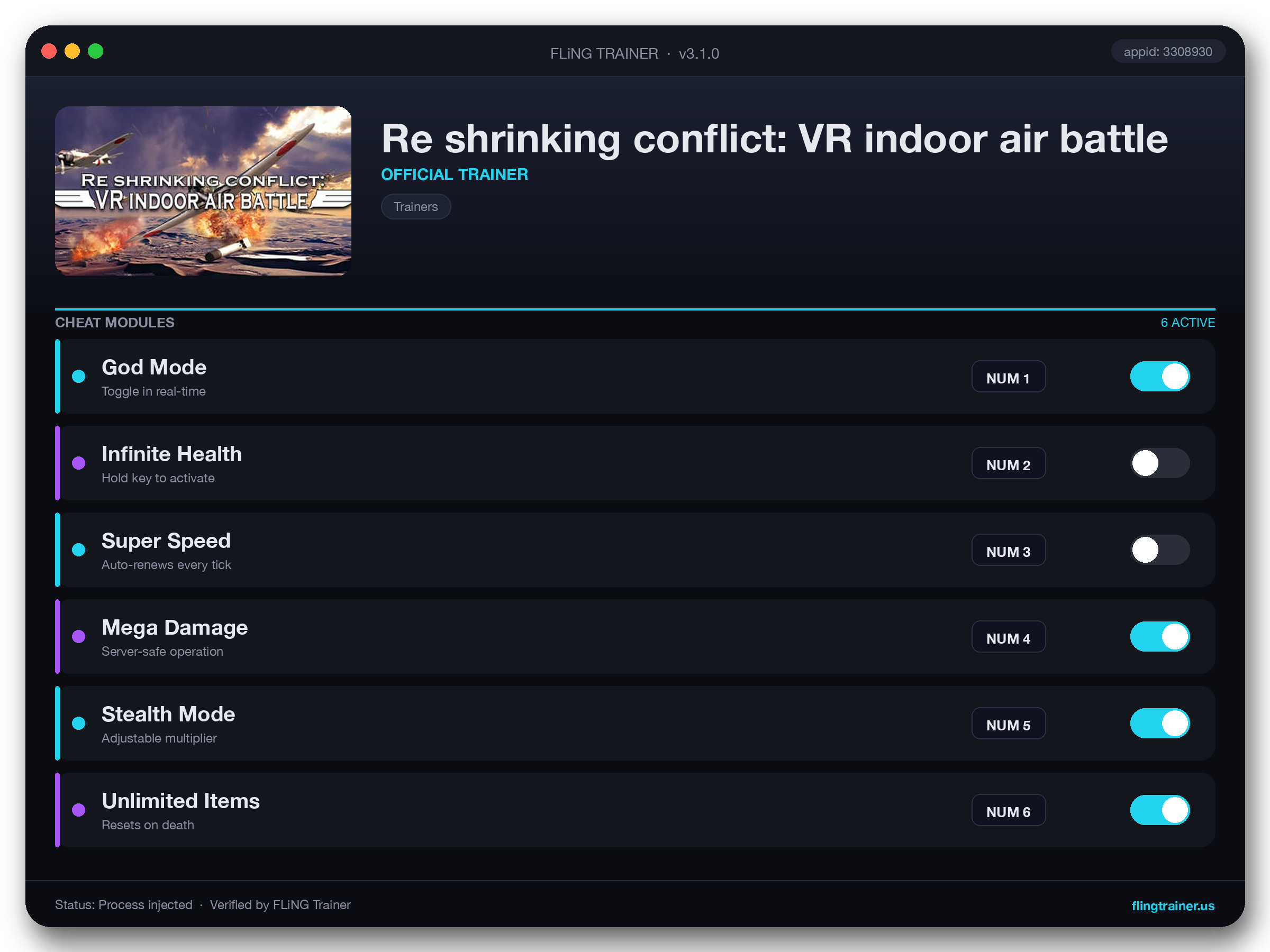 Re shrinking conflict: VR indoor air battle Trainer interface