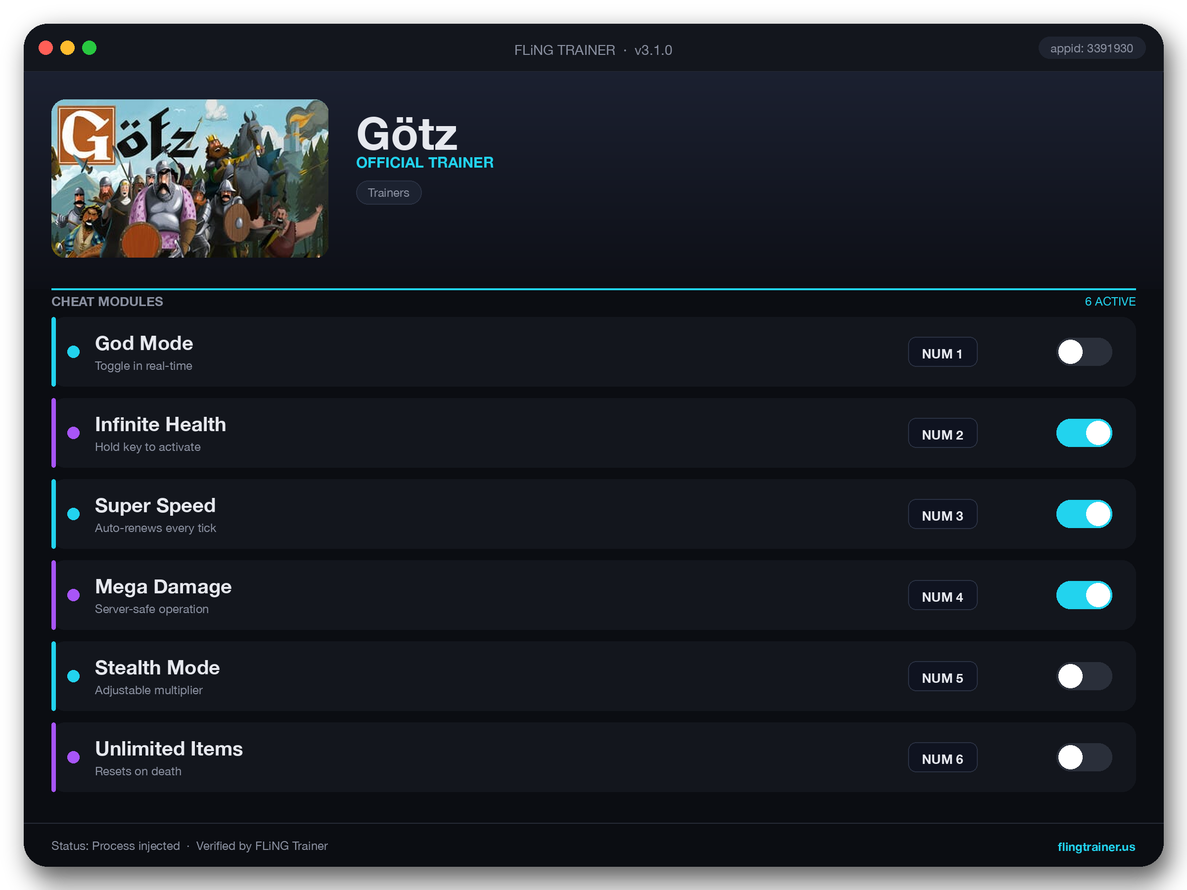 Götz Trainer interface