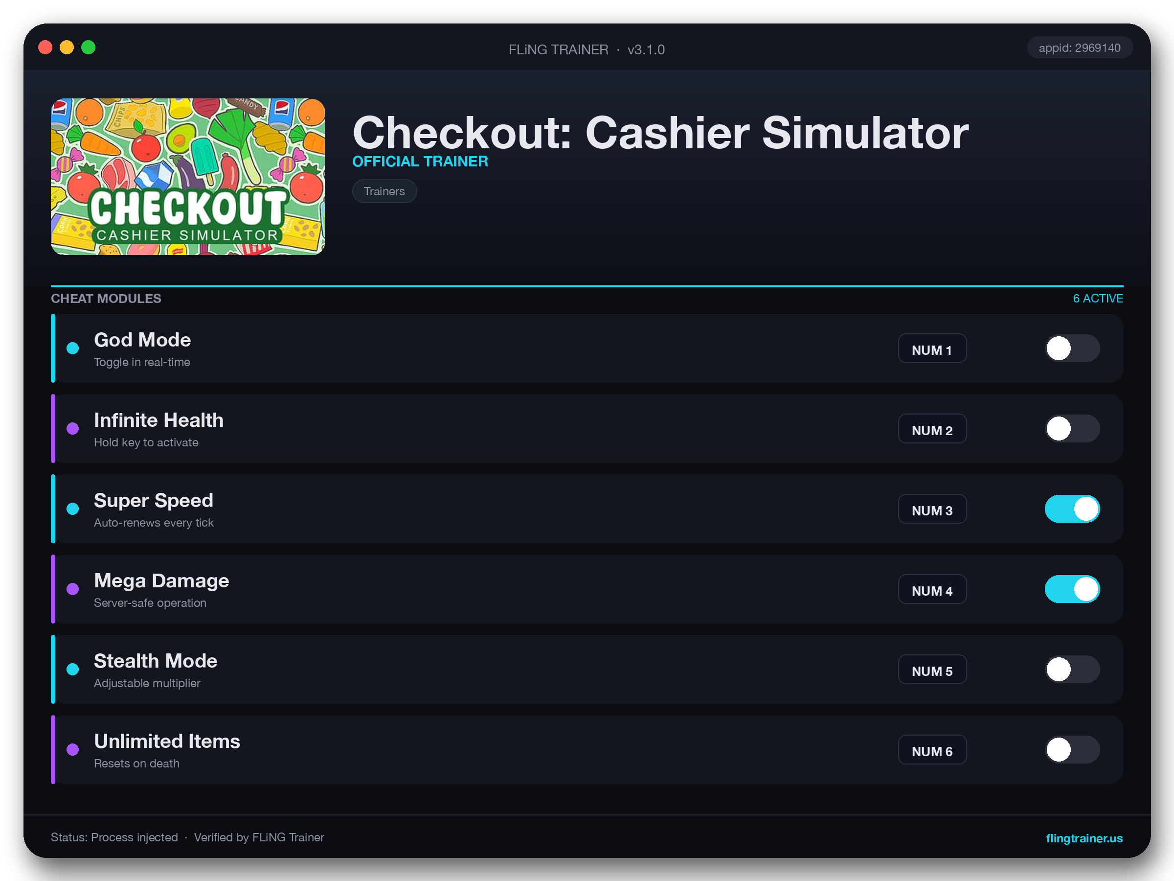 Checkout: Cashier Simulator Trainer interface