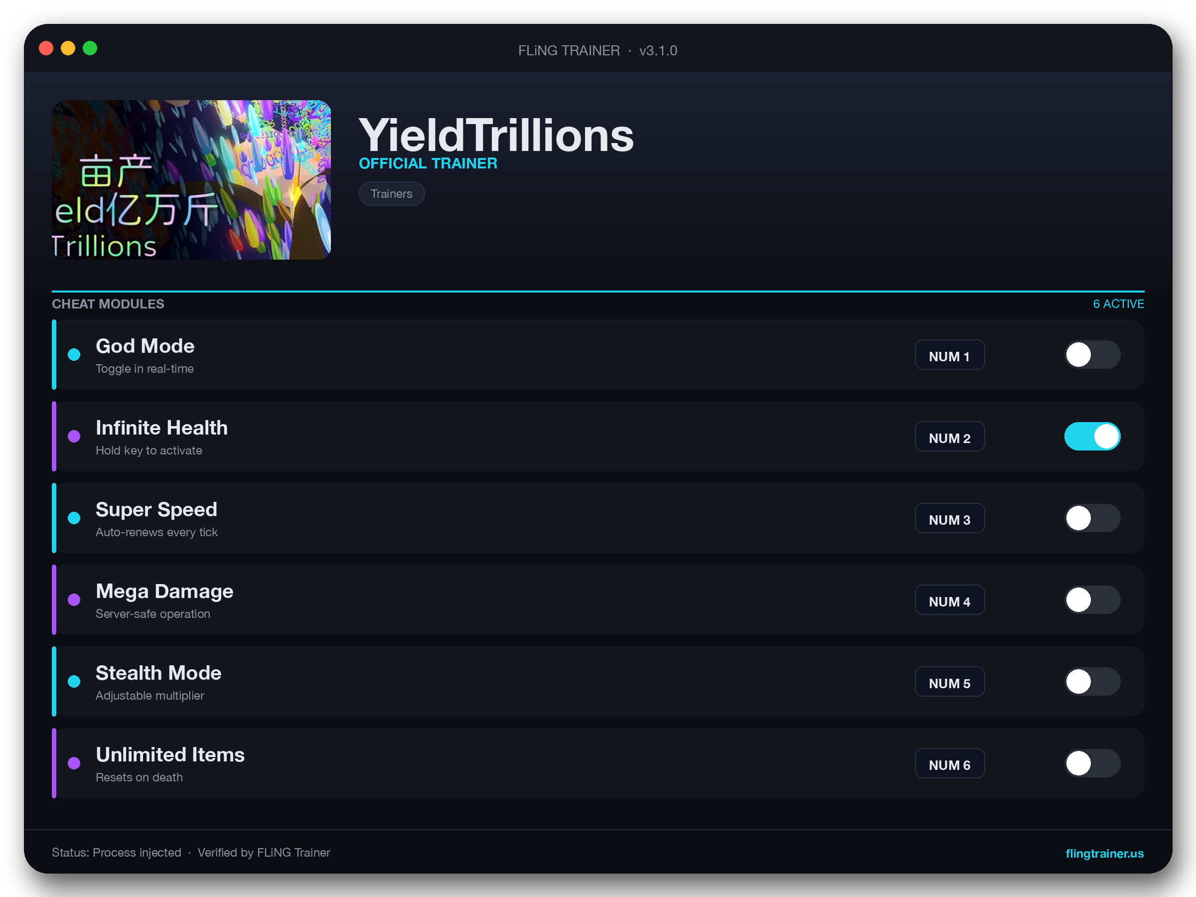 YieldTrillions Trainer interface