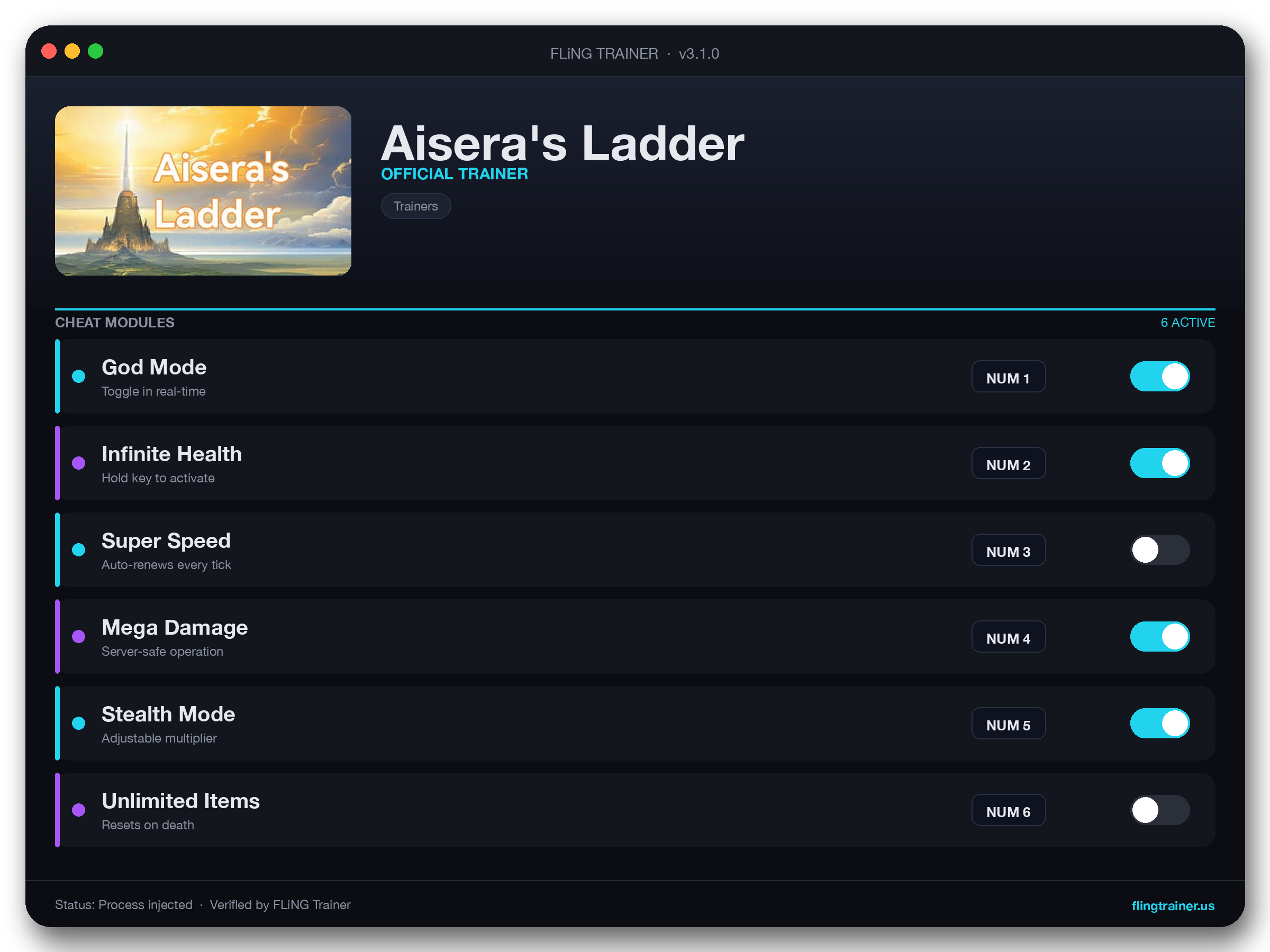 Aisera's Ladder Trainer interface
